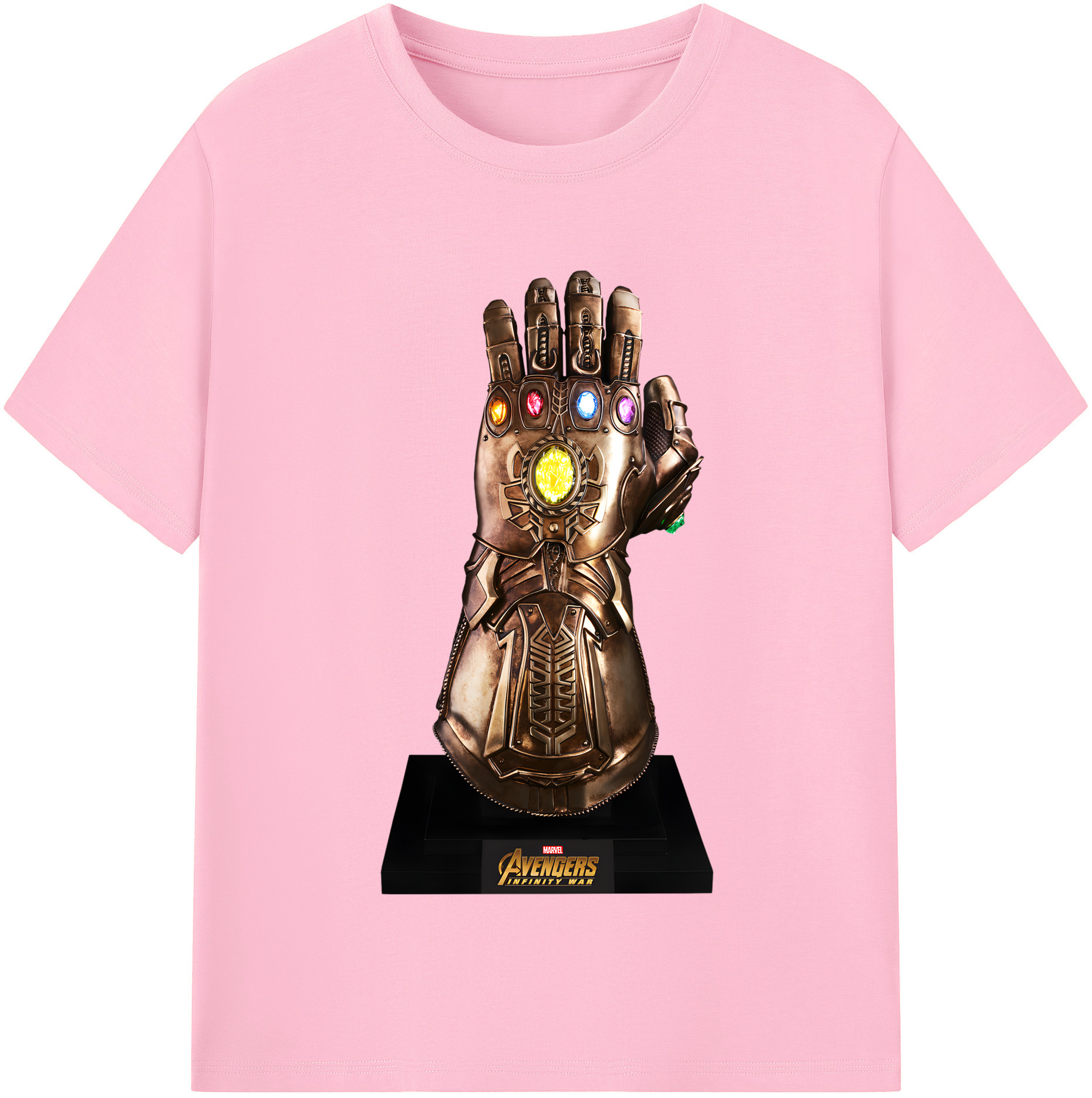 （画像用） アベンジャーズ The Avengers 綿100％半袖Tシャツ（フロントプリント）
