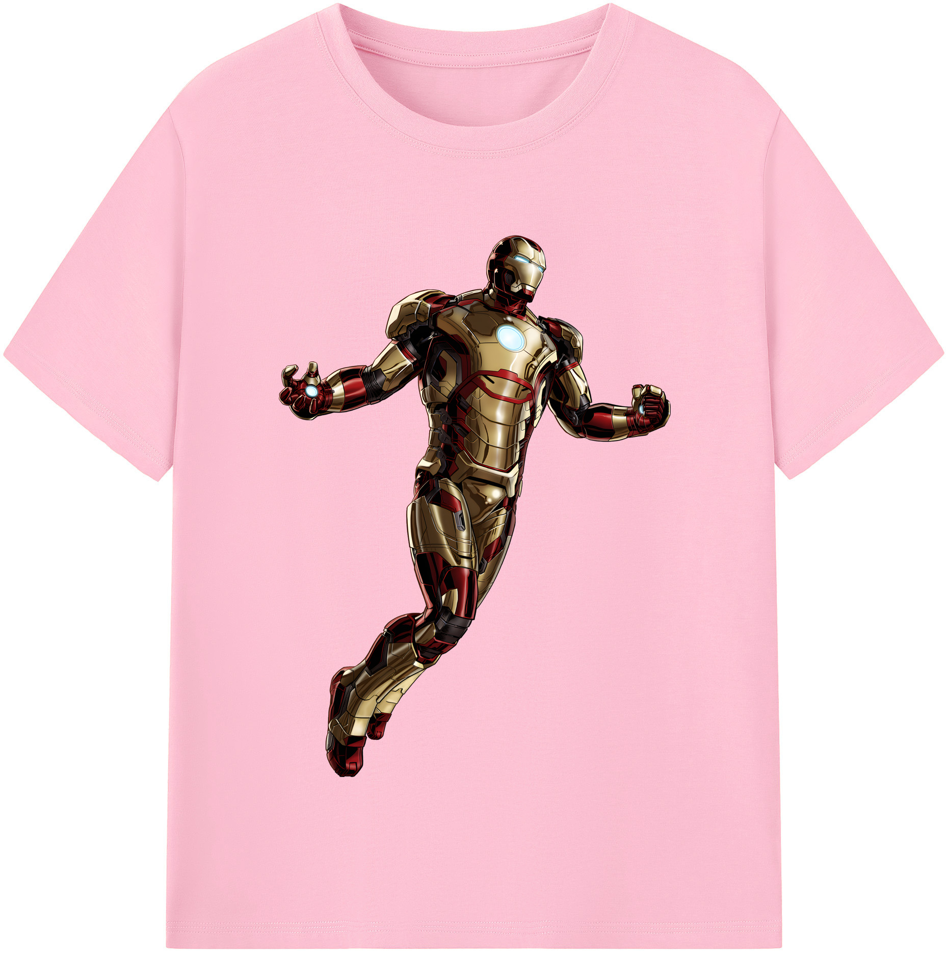 （画像用） アベンジャーズ The Avengers 綿100％半袖Tシャツ（フロントプリント）