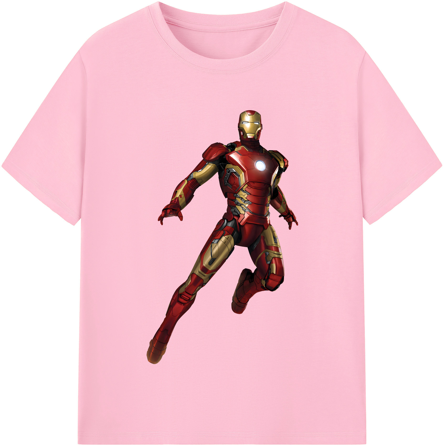 （画像用） アベンジャーズ The Avengers 綿100％半袖Tシャツ（フロントプリント）