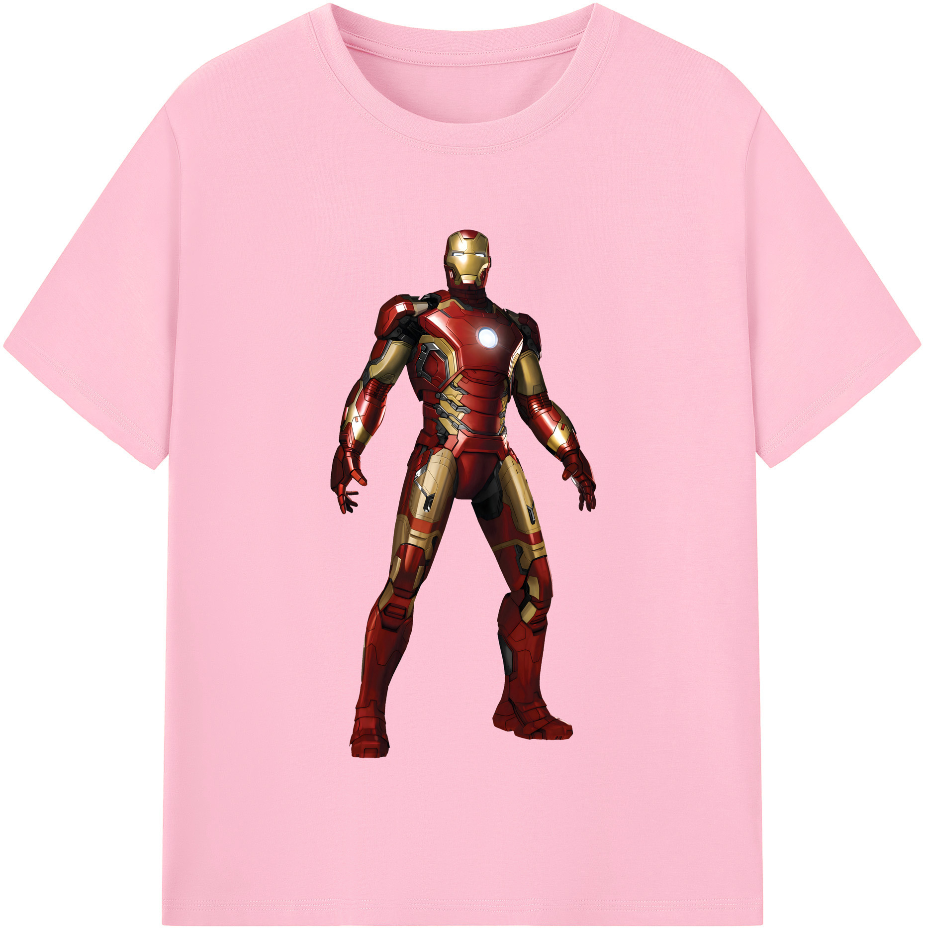 （画像用） アベンジャーズ The Avengers 綿100％半袖Tシャツ（フロントプリント）