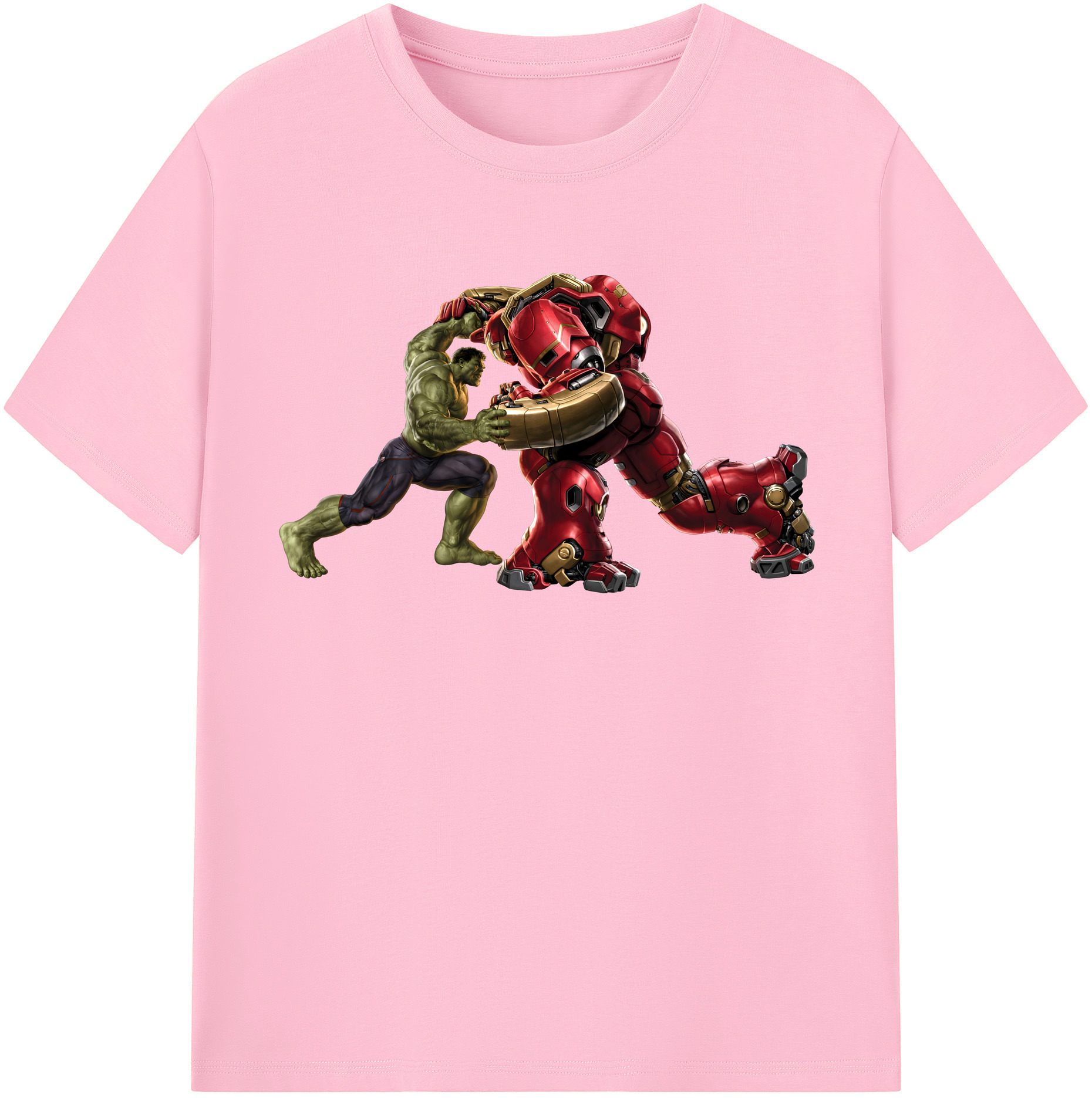 （画像用） アベンジャーズ The Avengers 綿100％半袖Tシャツ（フロントプリント）