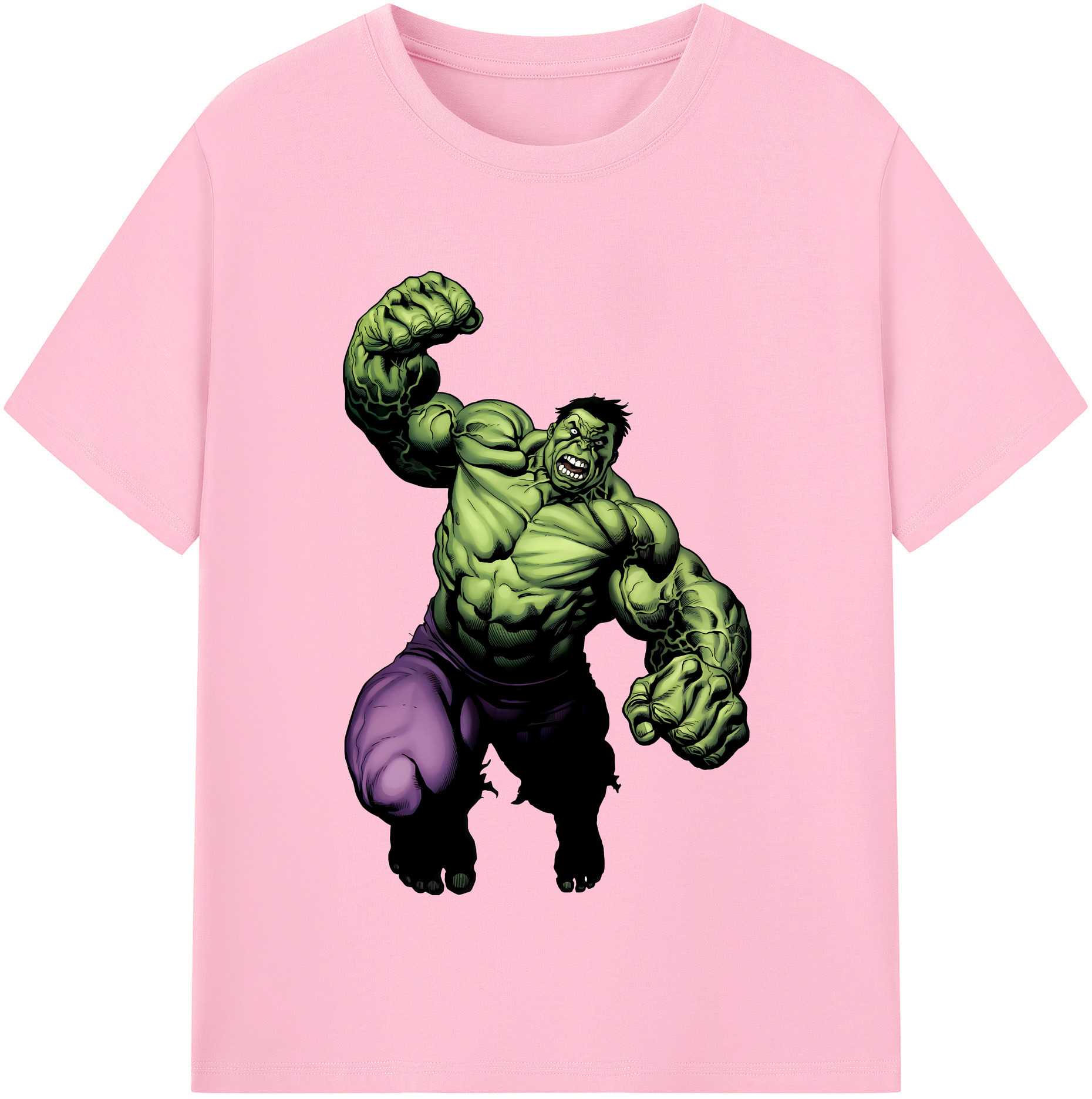 （画像用） アベンジャーズ The Avengers 綿100％半袖Tシャツ（フロントプリント）