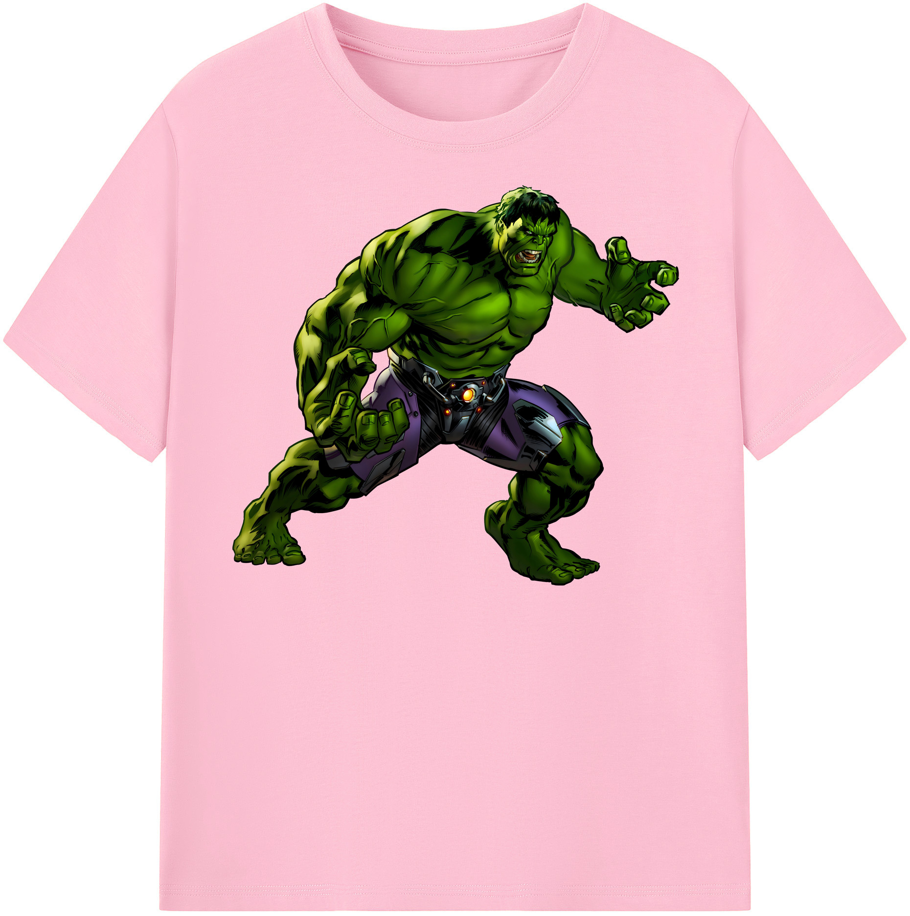 （画像用） アベンジャーズ The Avengers 綿100％半袖Tシャツ（フロントプリント）