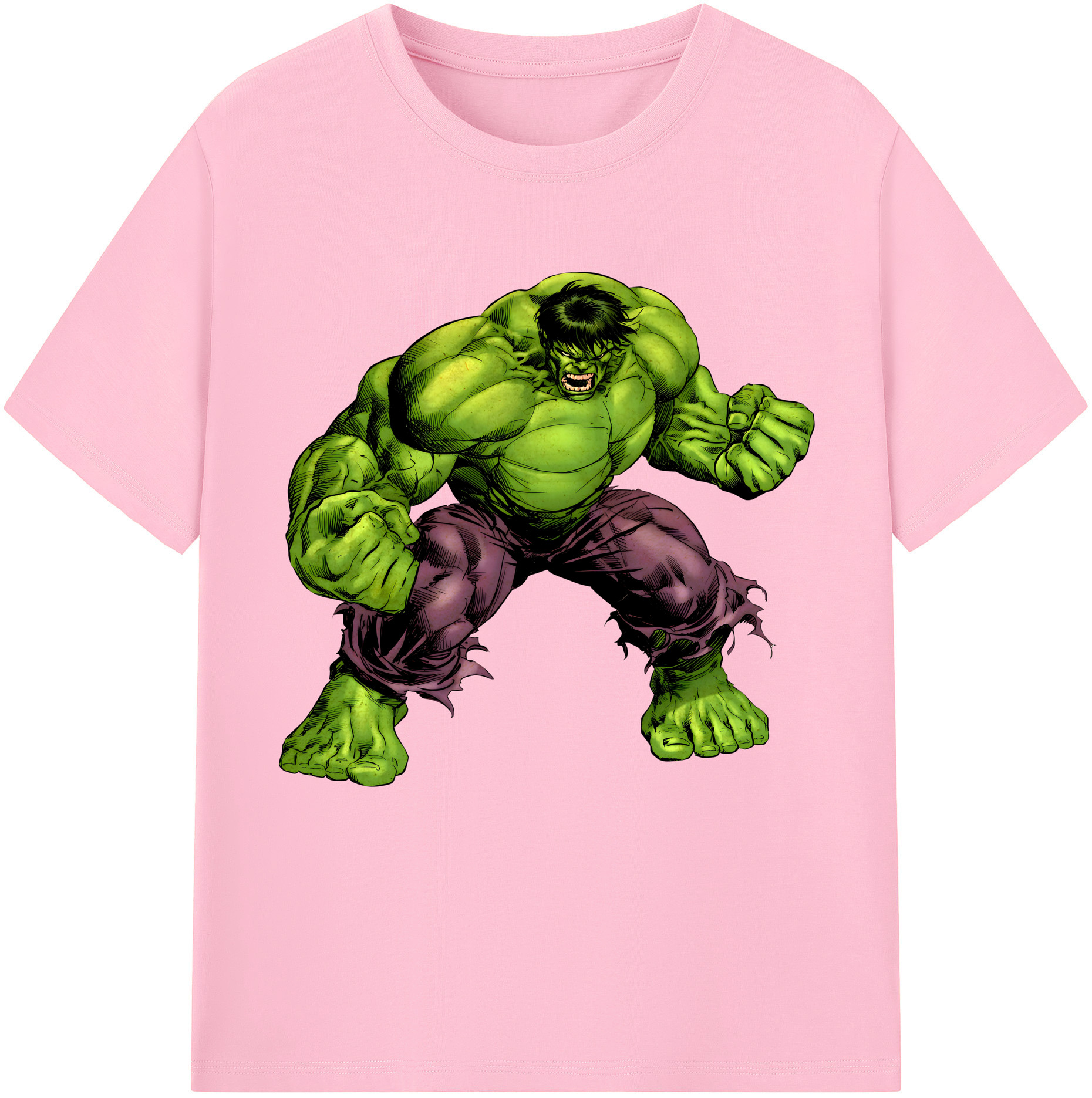 （画像用） アベンジャーズ The Avengers 綿100％半袖Tシャツ（フロントプリント）
