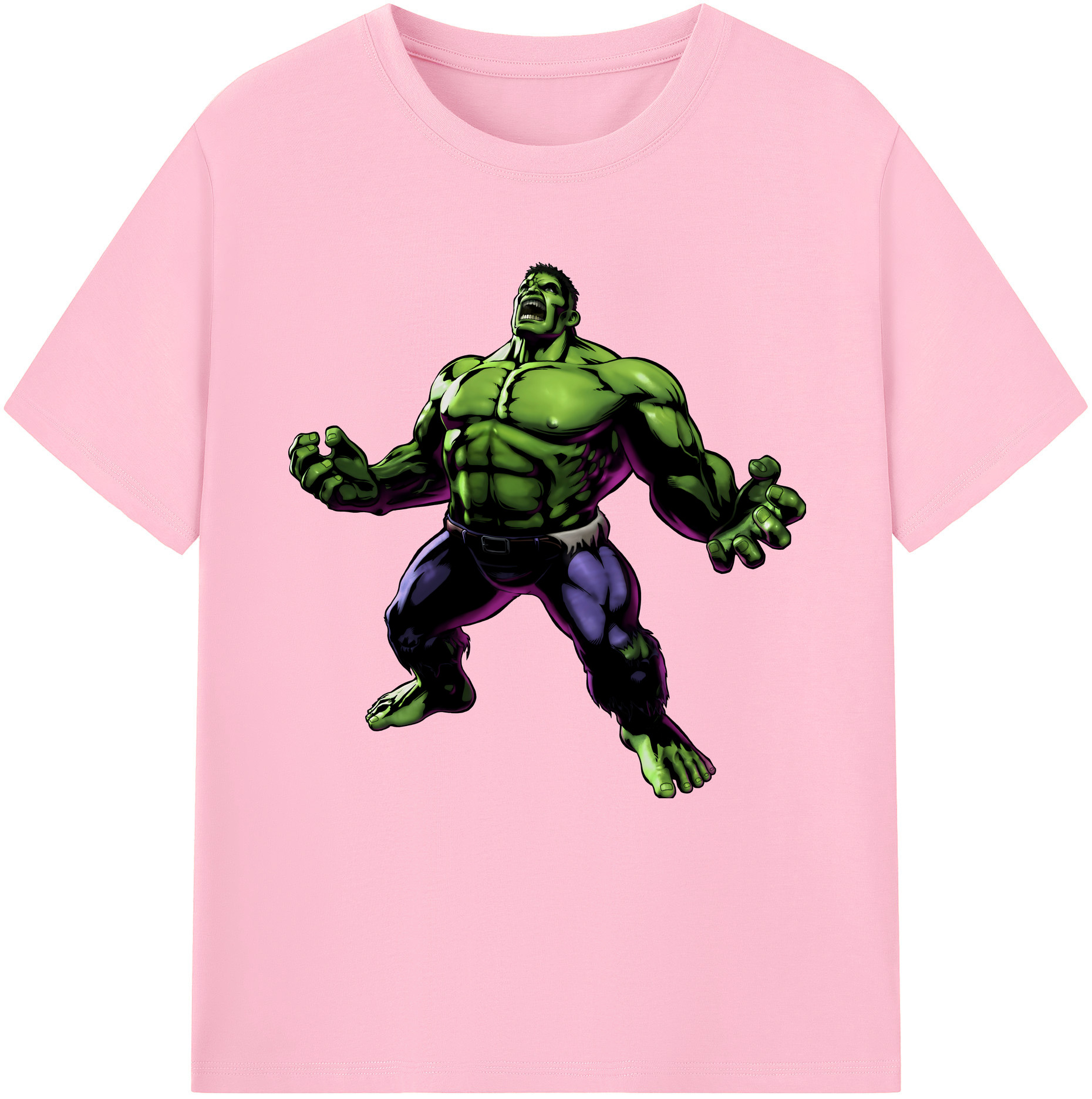 （画像用） アベンジャーズ The Avengers 綿100％半袖Tシャツ（フロントプリント）