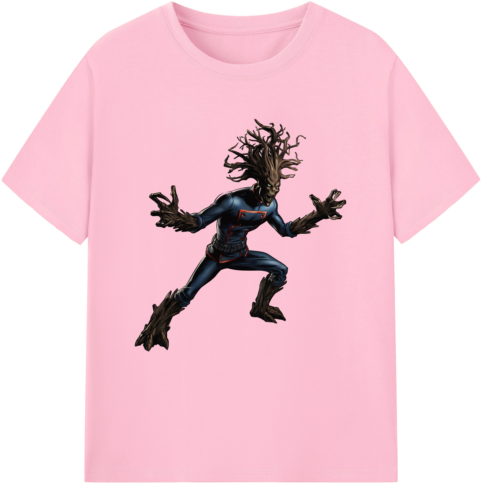 （画像用） アベンジャーズ The Avengers 綿100％半袖Tシャツ（フロントプリント）
