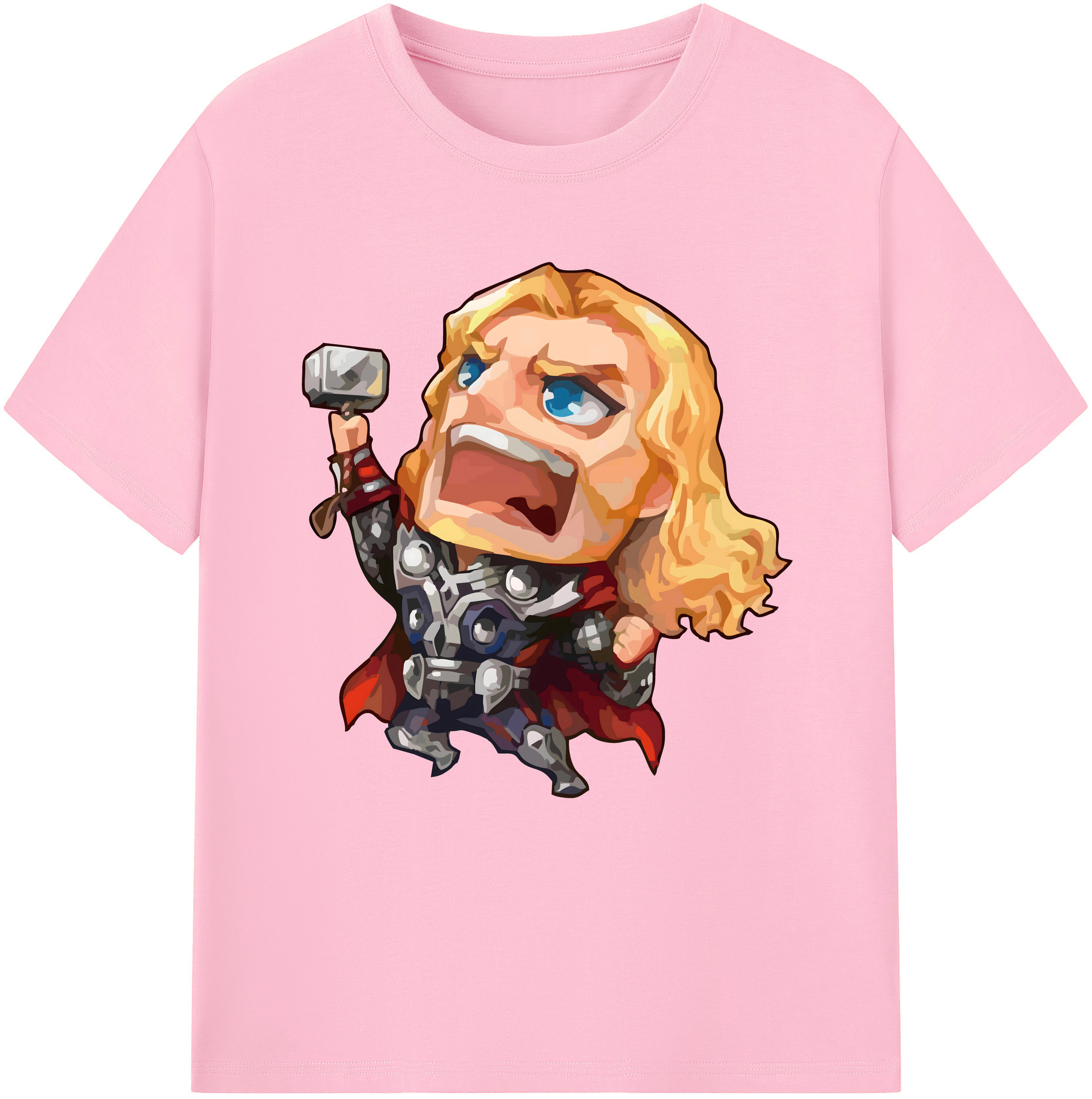 （画像用） アベンジャーズ The Avengers 綿100％半袖Tシャツ（フロントプリント）