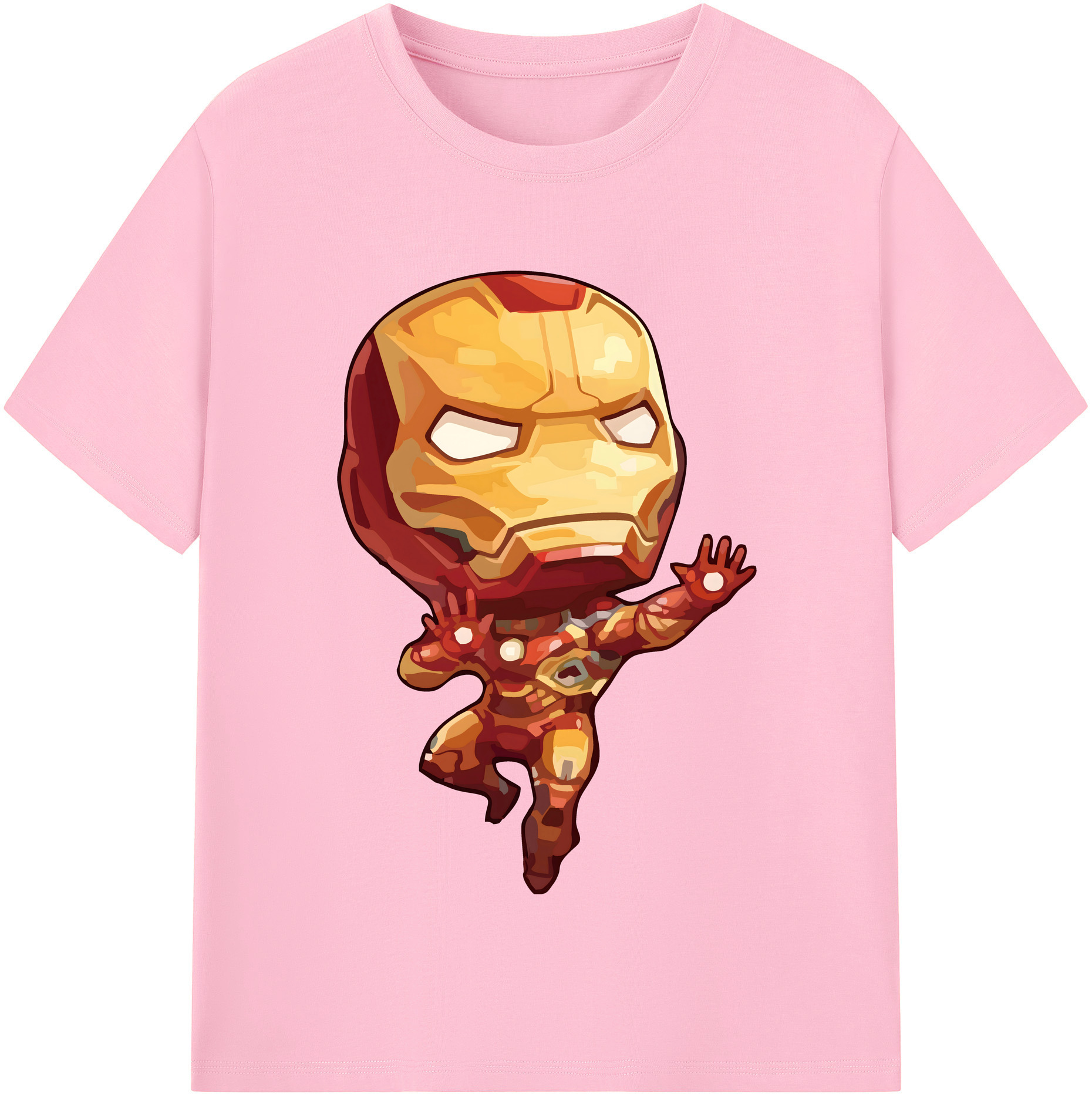 （画像用） アベンジャーズ The Avengers 綿100％半袖Tシャツ（フロントプリント）
