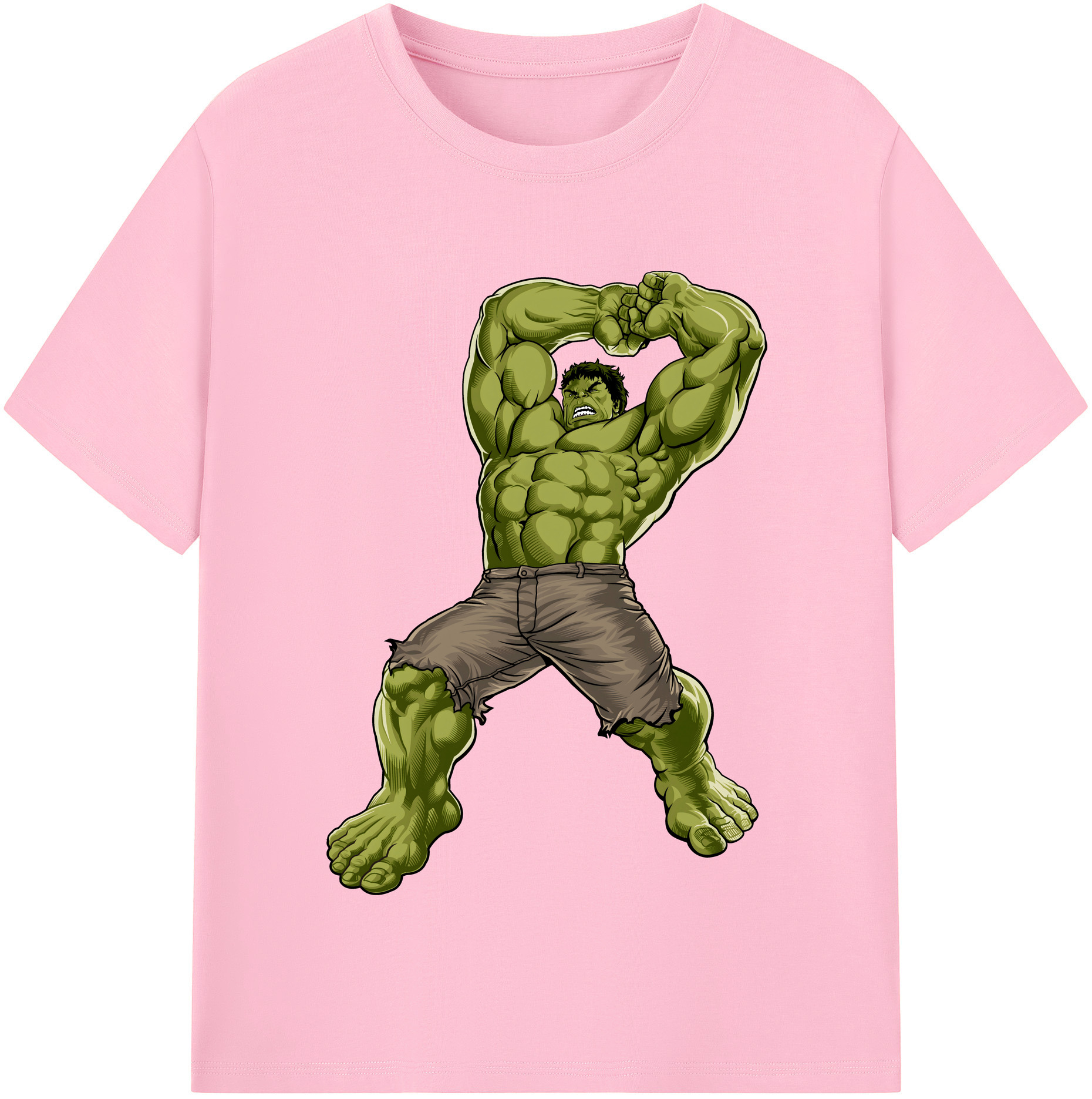 （画像用） アベンジャーズ The Avengers 綿100％半袖Tシャツ（フロントプリント）