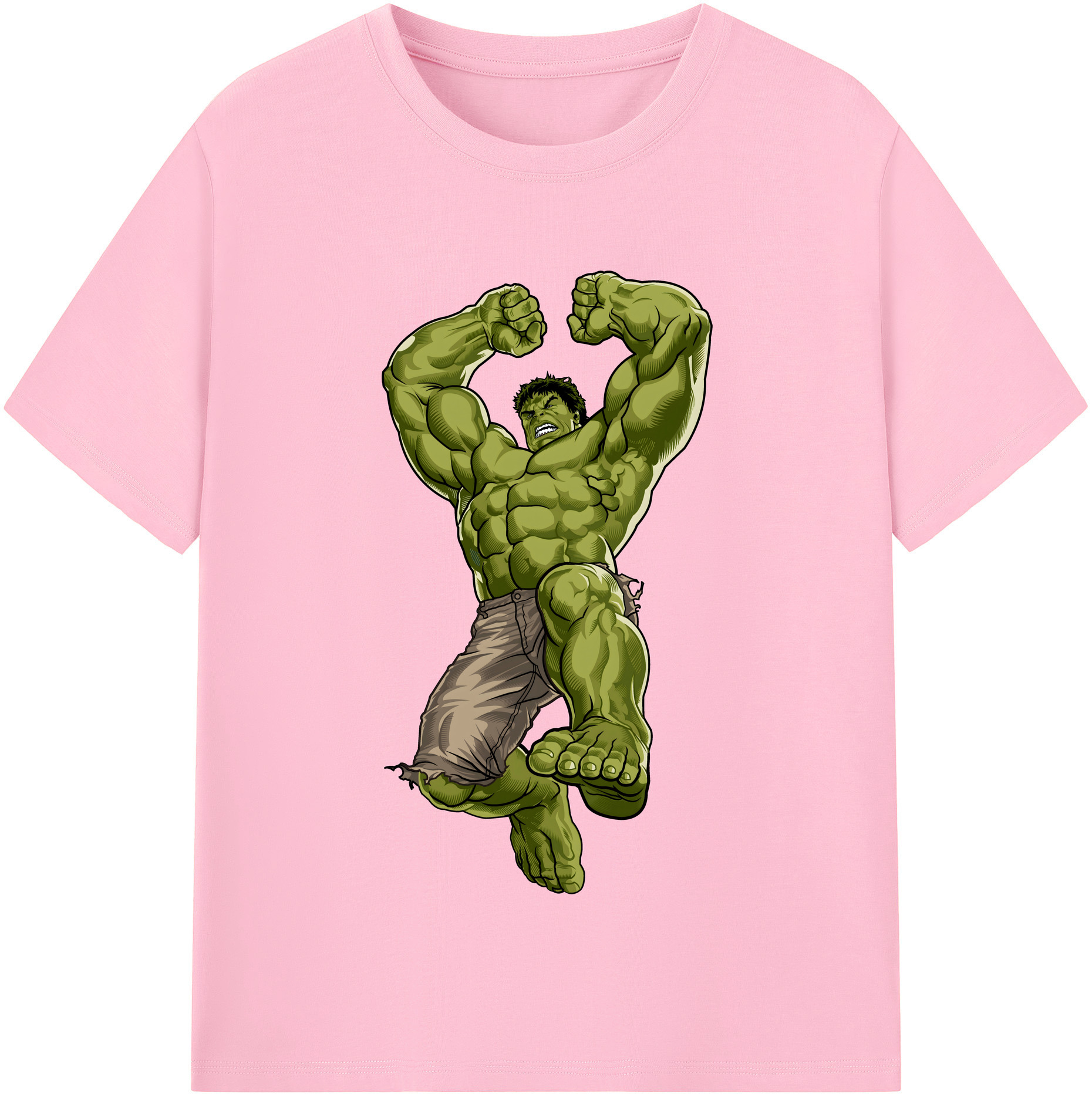 （画像用） アベンジャーズ The Avengers 綿100％半袖Tシャツ（フロントプリント）