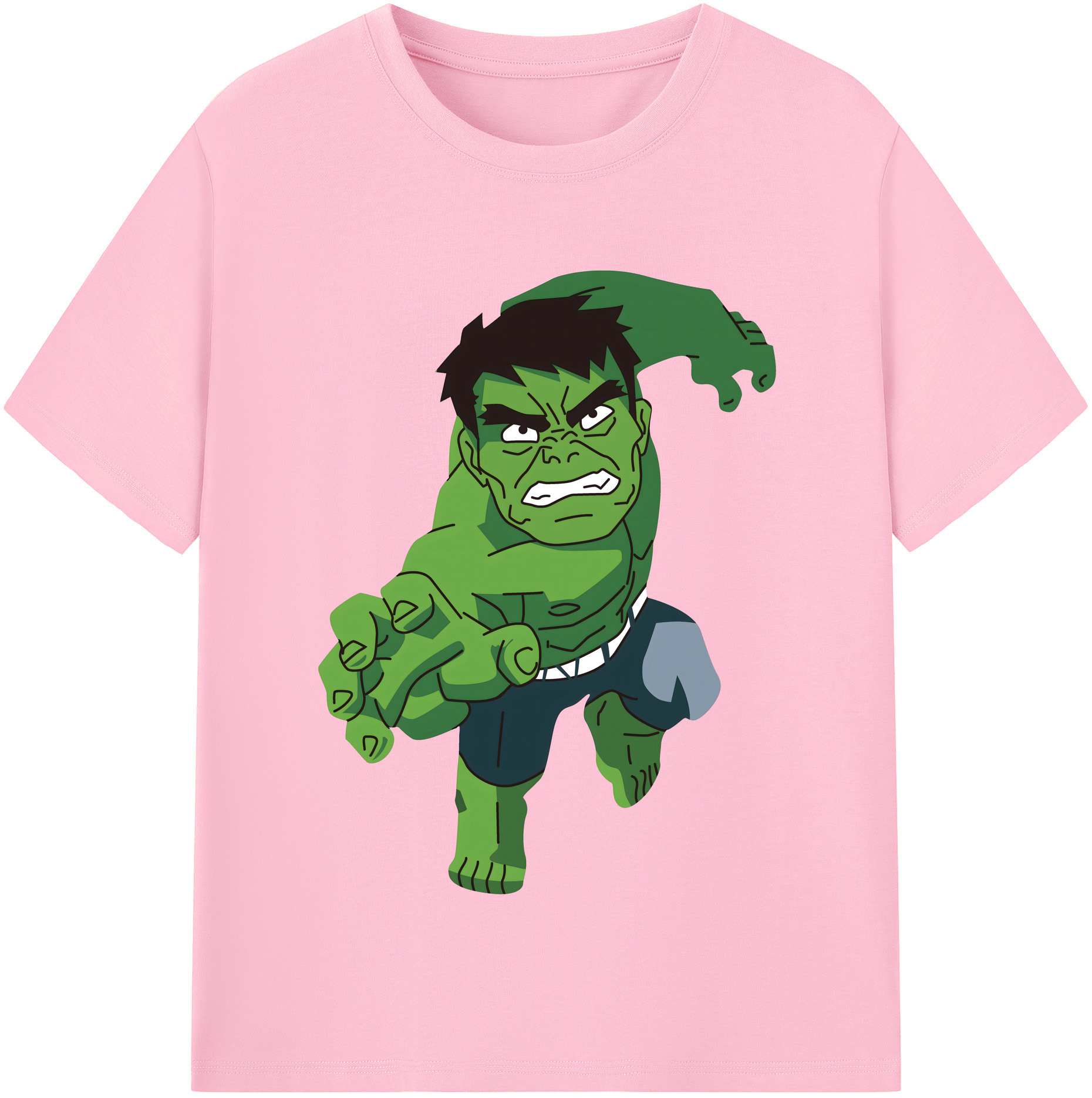 （画像用） アベンジャーズ The Avengers 綿100％半袖Tシャツ（フロントプリント）