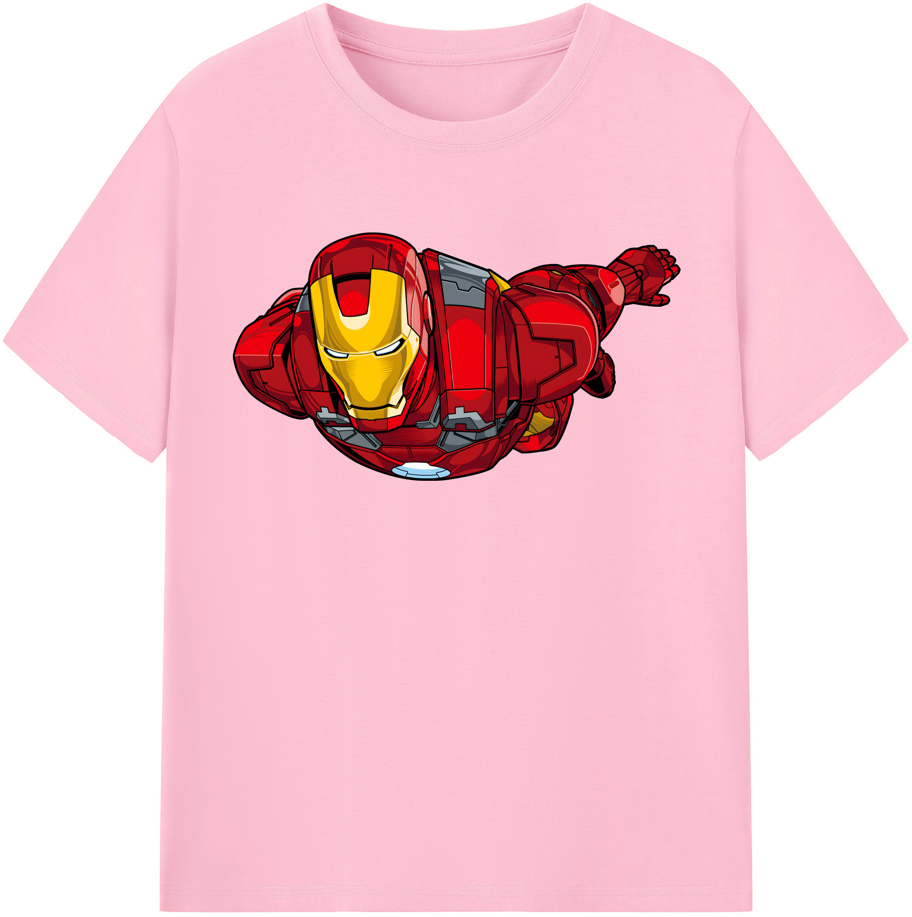 （画像用） アベンジャーズ The Avengers 綿100％半袖Tシャツ（フロントプリント）
