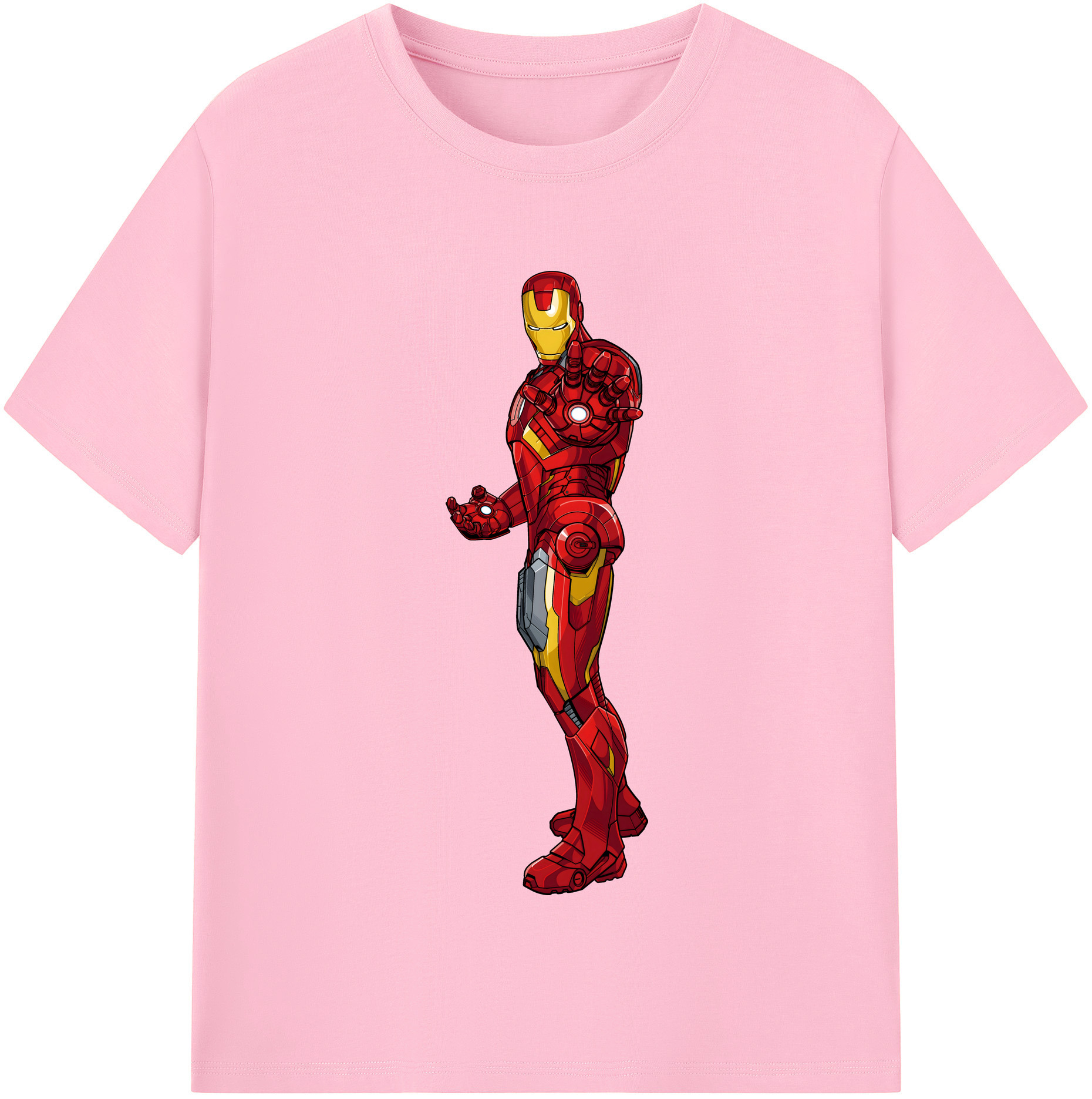 （画像用） アベンジャーズ The Avengers 綿100％半袖Tシャツ（フロントプリント）