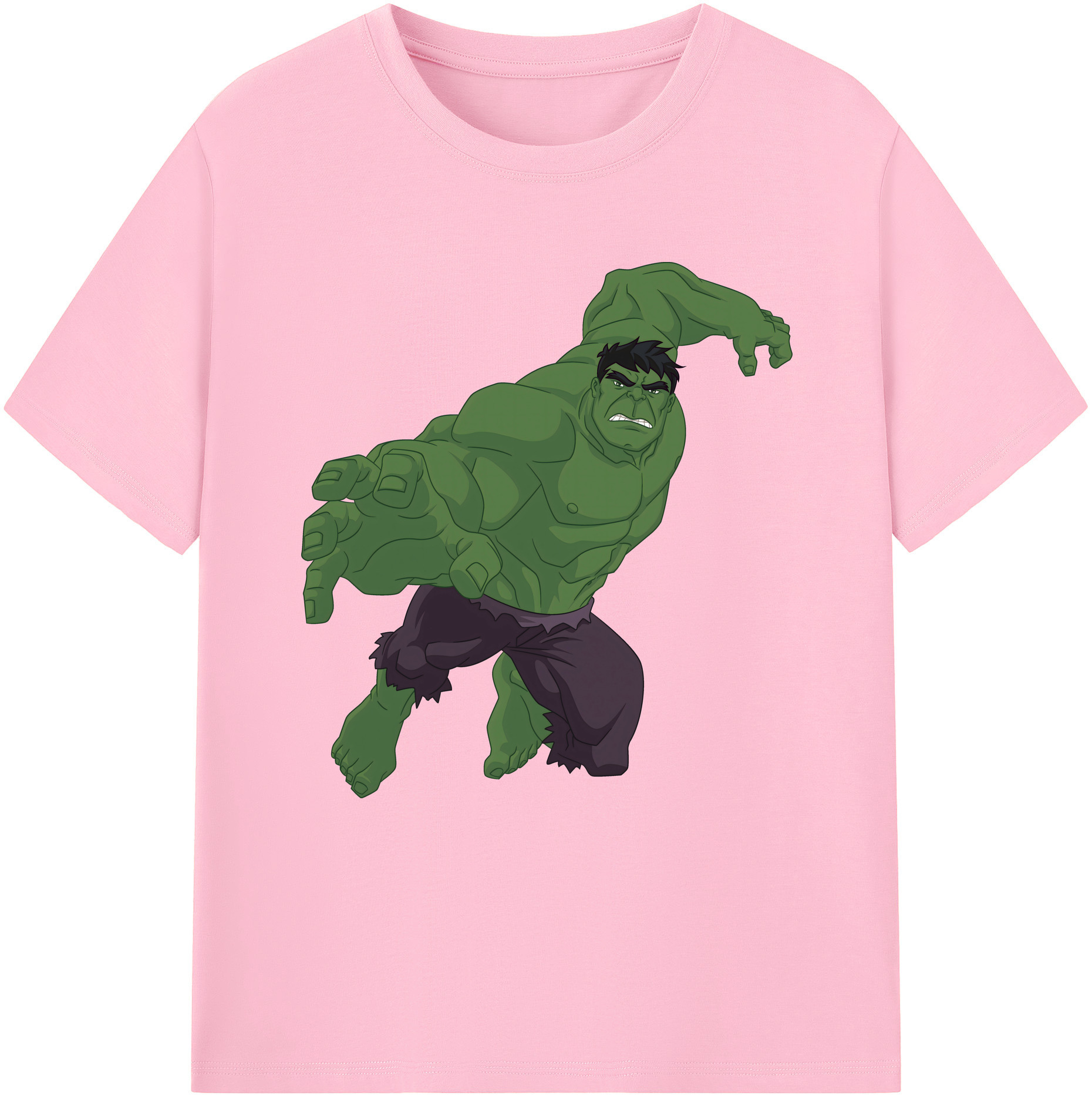 （画像用） アベンジャーズ The Avengers 綿100％半袖Tシャツ（フロントプリント）
