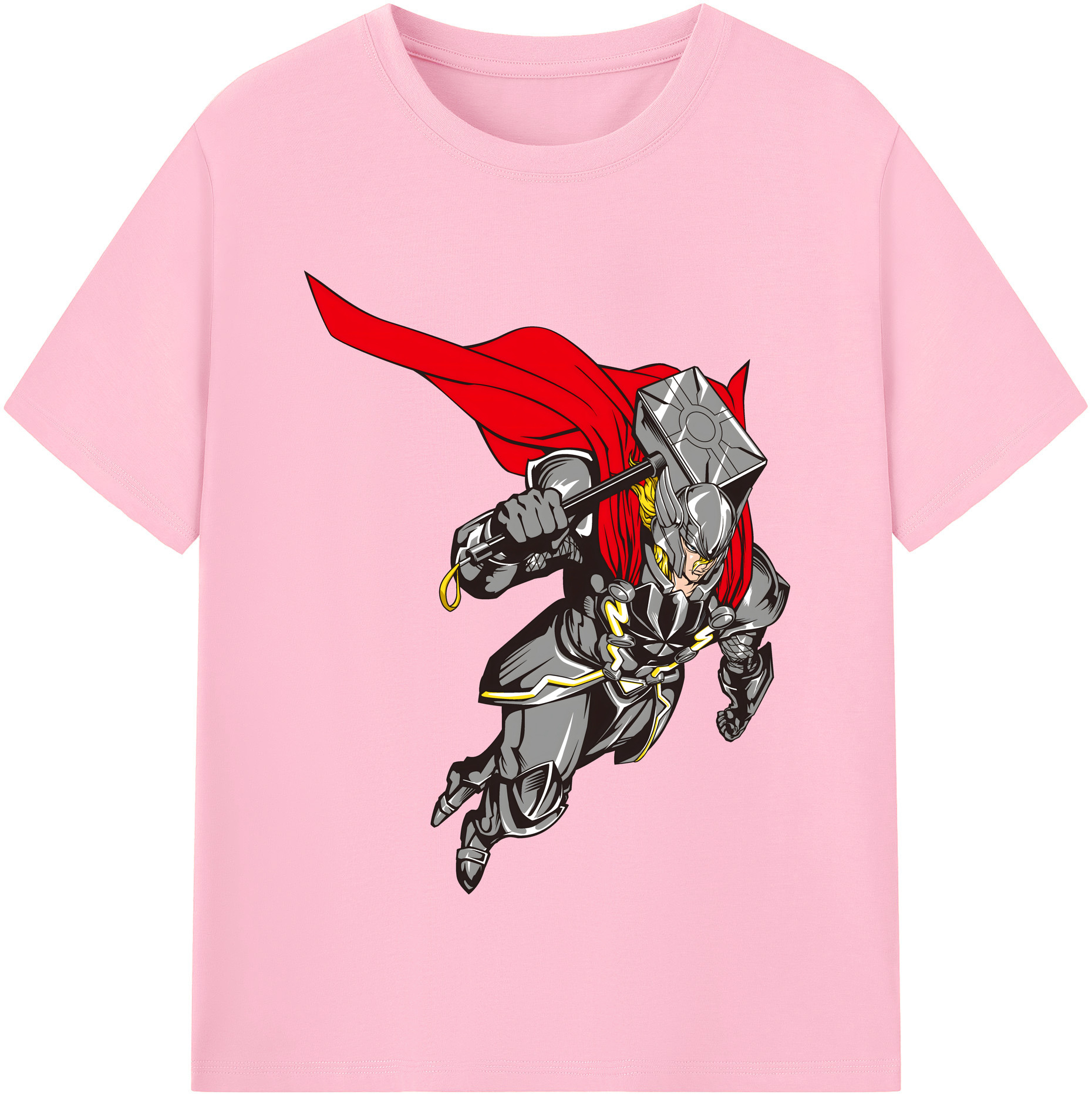（画像用） アベンジャーズ The Avengers 綿100％半袖Tシャツ（フロントプリント）
