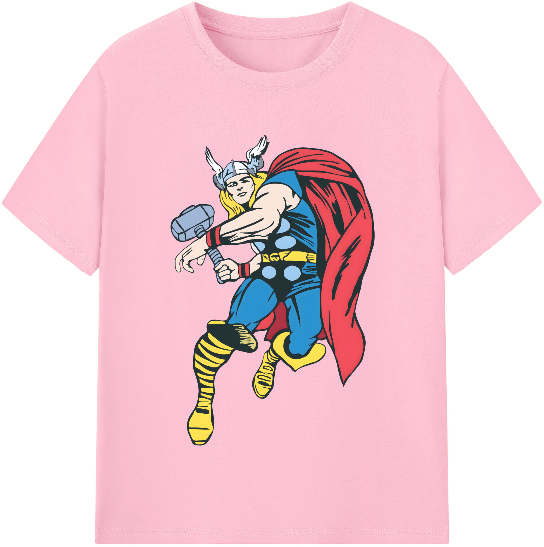 （画像用） アベンジャーズ The Avengers 綿100％半袖Tシャツ（フロントプリント）
