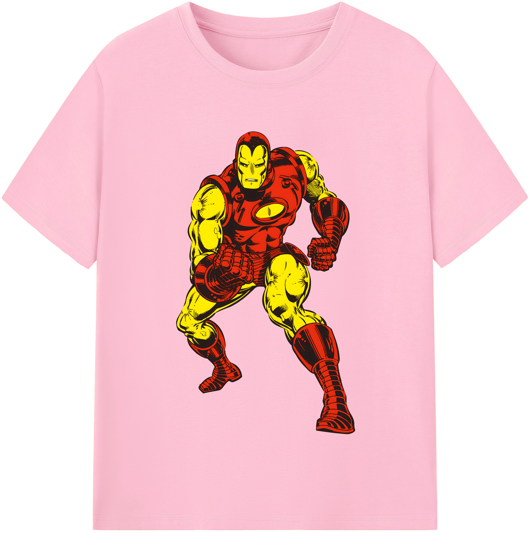 （画像用） アベンジャーズ The Avengers 綿100％半袖Tシャツ（フロントプリント）