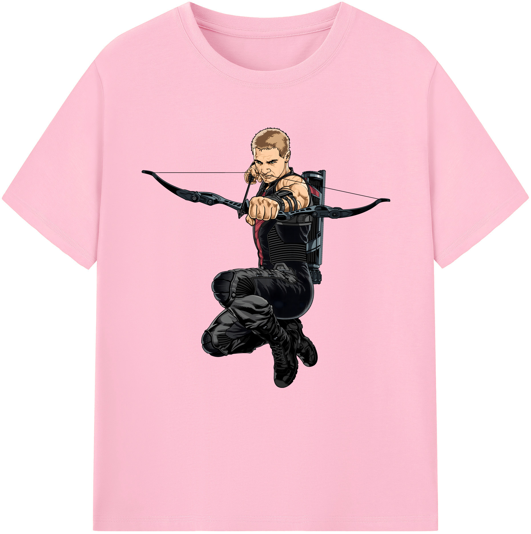 （画像用） アベンジャーズ The Avengers 綿100％半袖Tシャツ（フロントプリント）