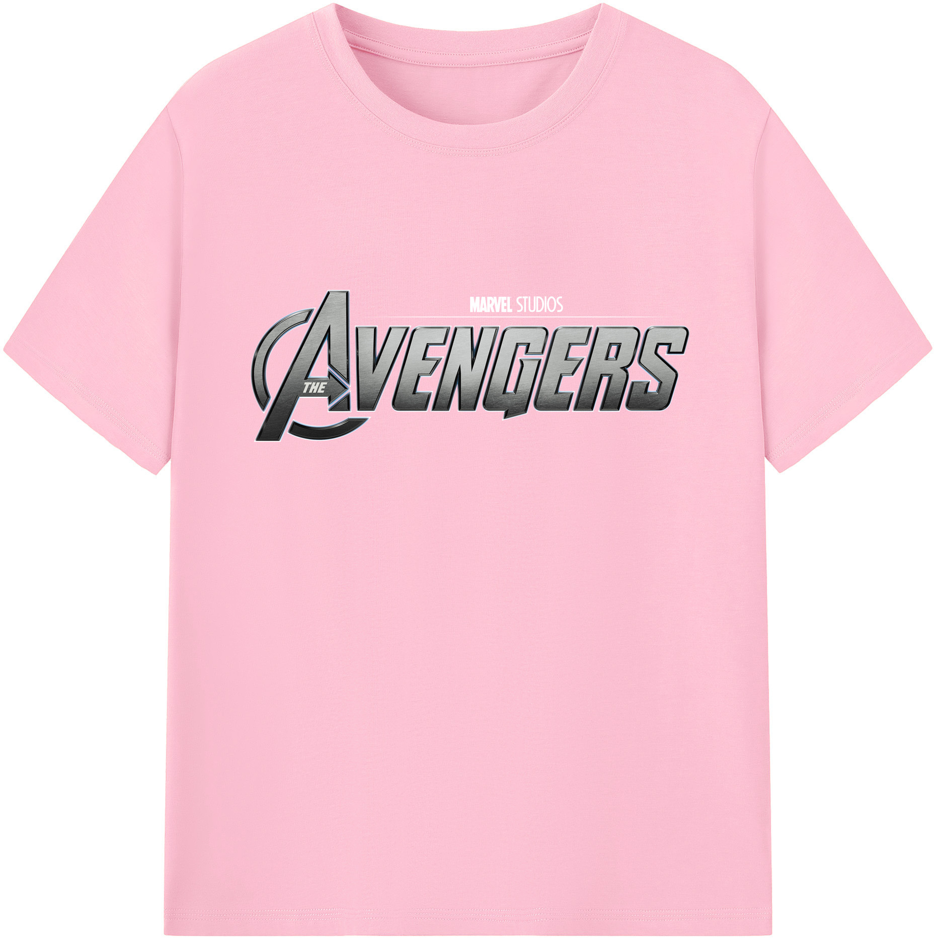 （画像用） アベンジャーズ The Avengers 綿100％半袖Tシャツ（フロントプリント）