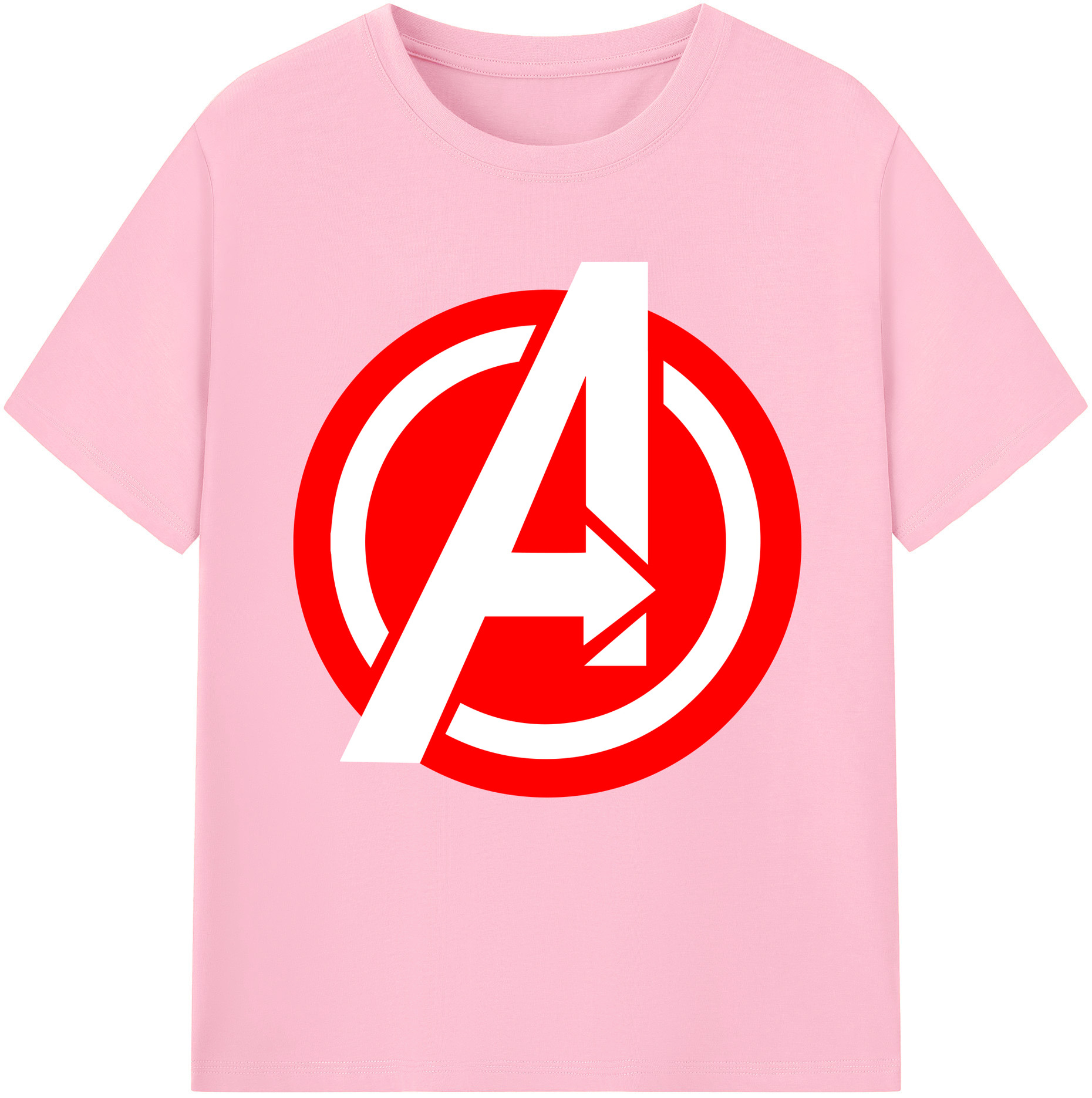 （画像用） アベンジャーズ The Avengers 綿100％半袖Tシャツ（フロントプリント）