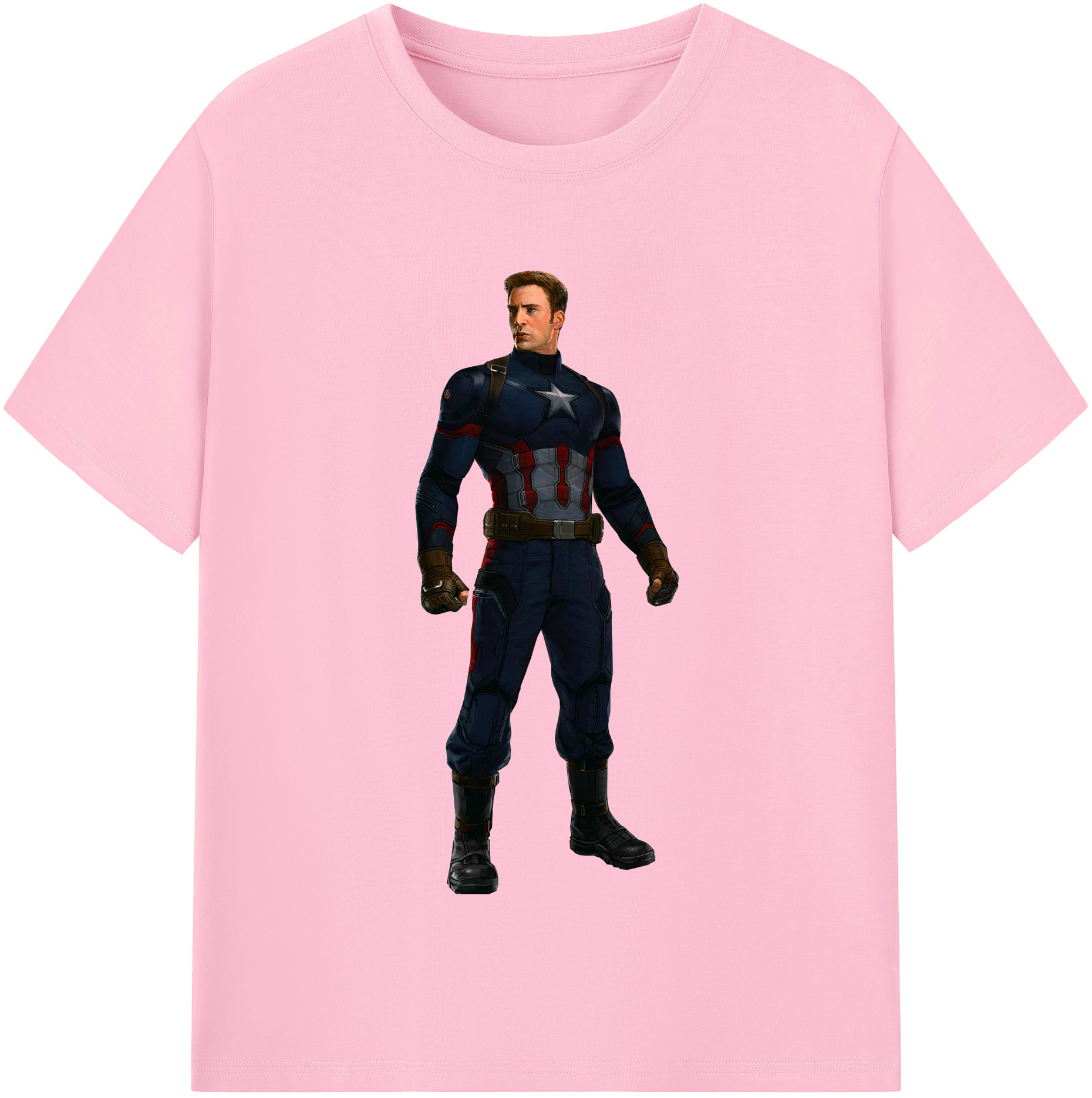 （画像用） アベンジャーズ The Avengers 綿100％半袖Tシャツ（フロントプリント）