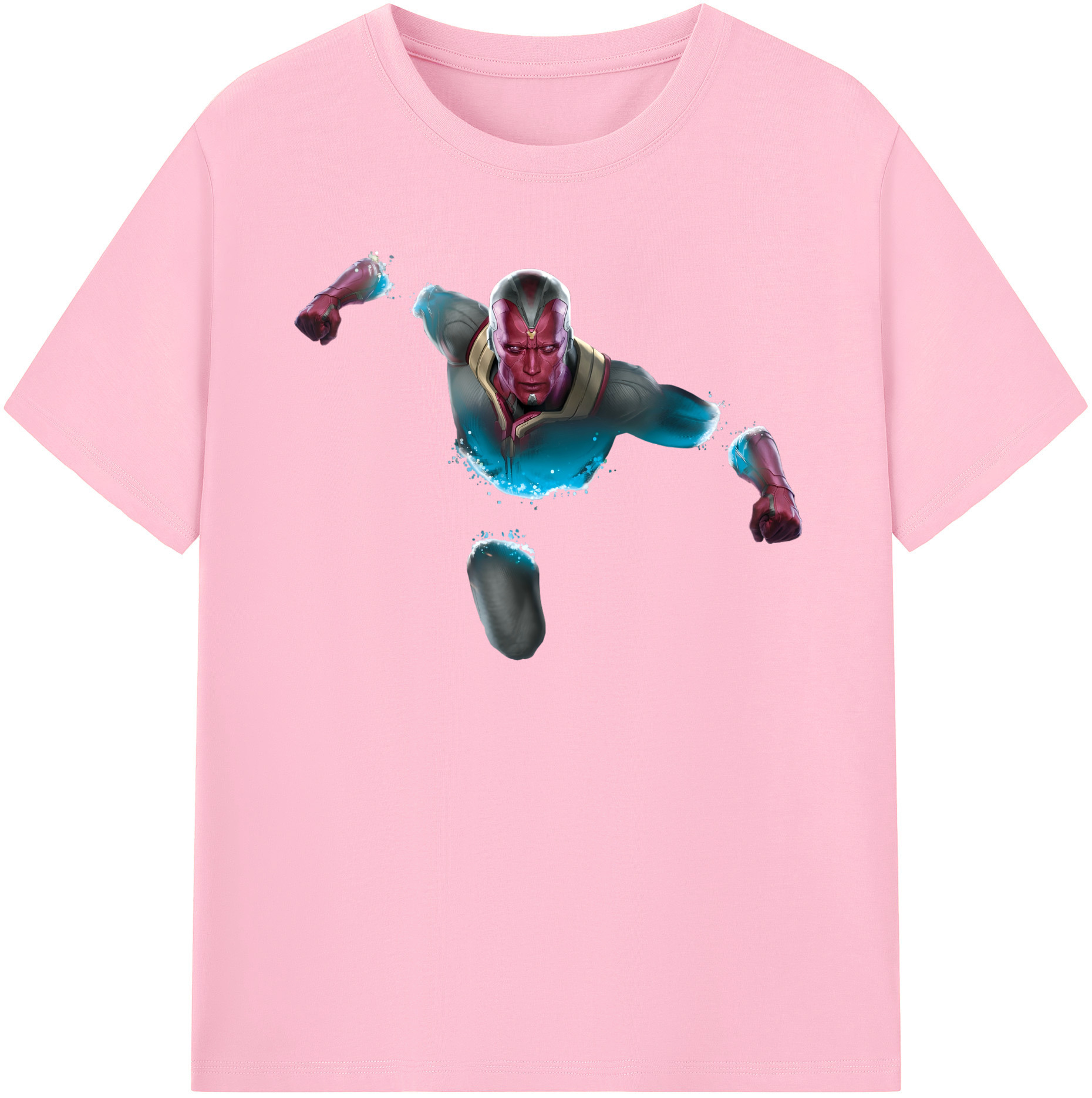 （画像用） アベンジャーズ The Avengers 綿100％半袖Tシャツ（フロントプリント）