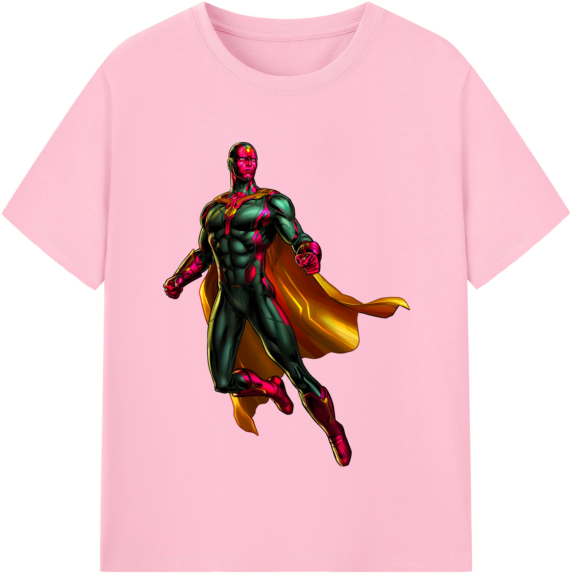（画像用） アベンジャーズ The Avengers 綿100％半袖Tシャツ（フロントプリント）