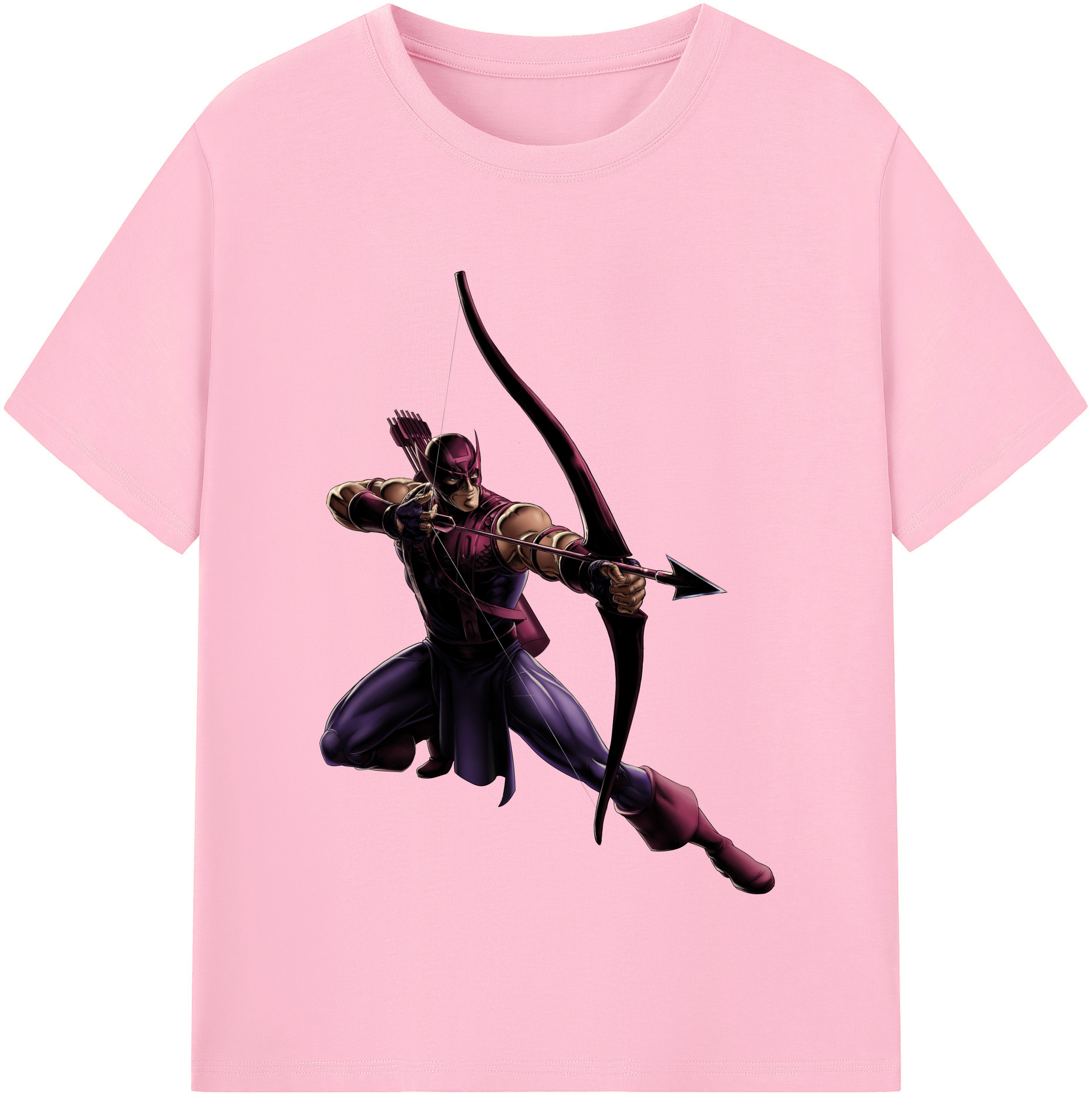 （画像用） アベンジャーズ The Avengers 綿100％半袖Tシャツ（フロントプリント）