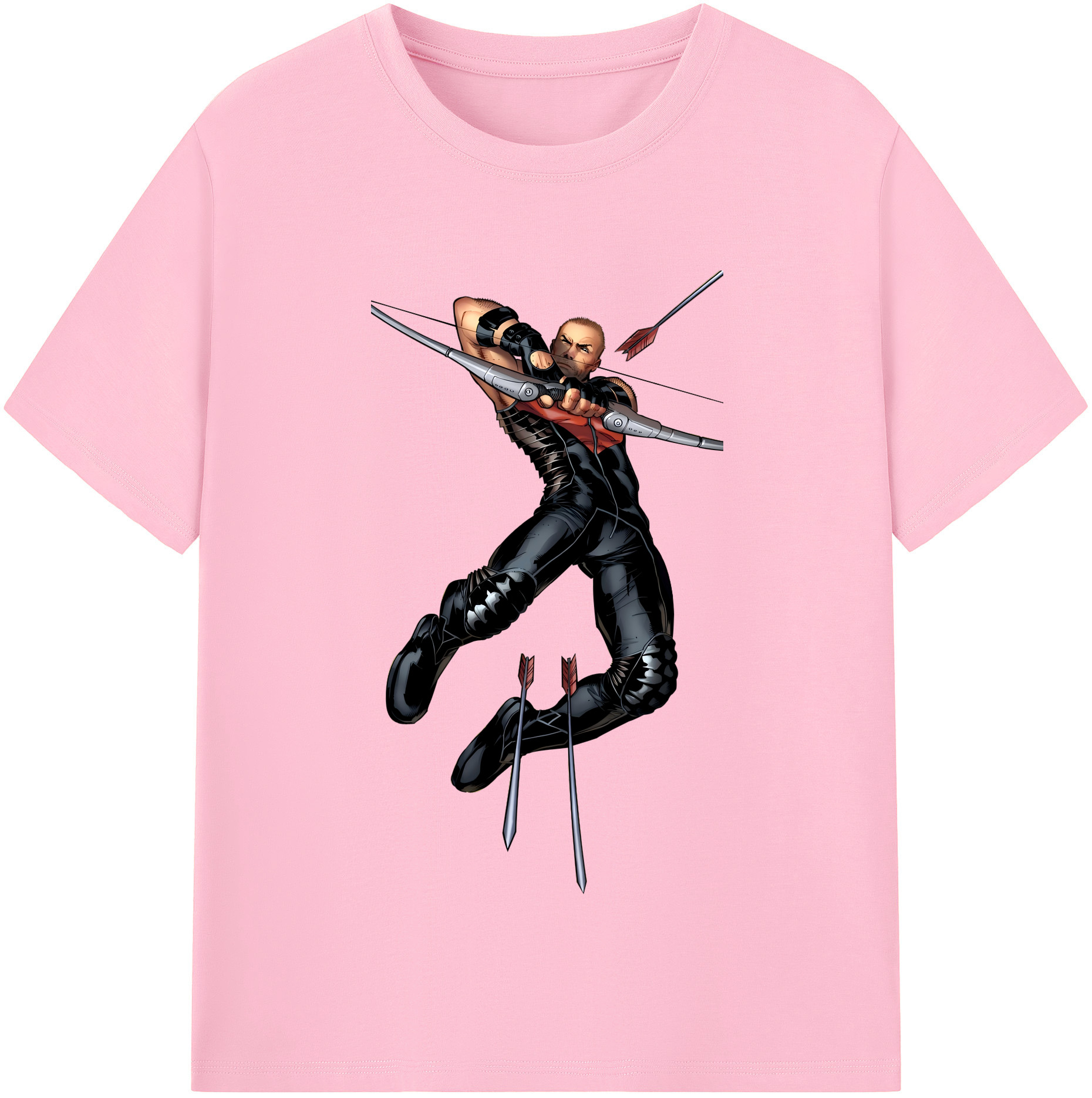（画像用） アベンジャーズ The Avengers 綿100％半袖Tシャツ（フロントプリント）