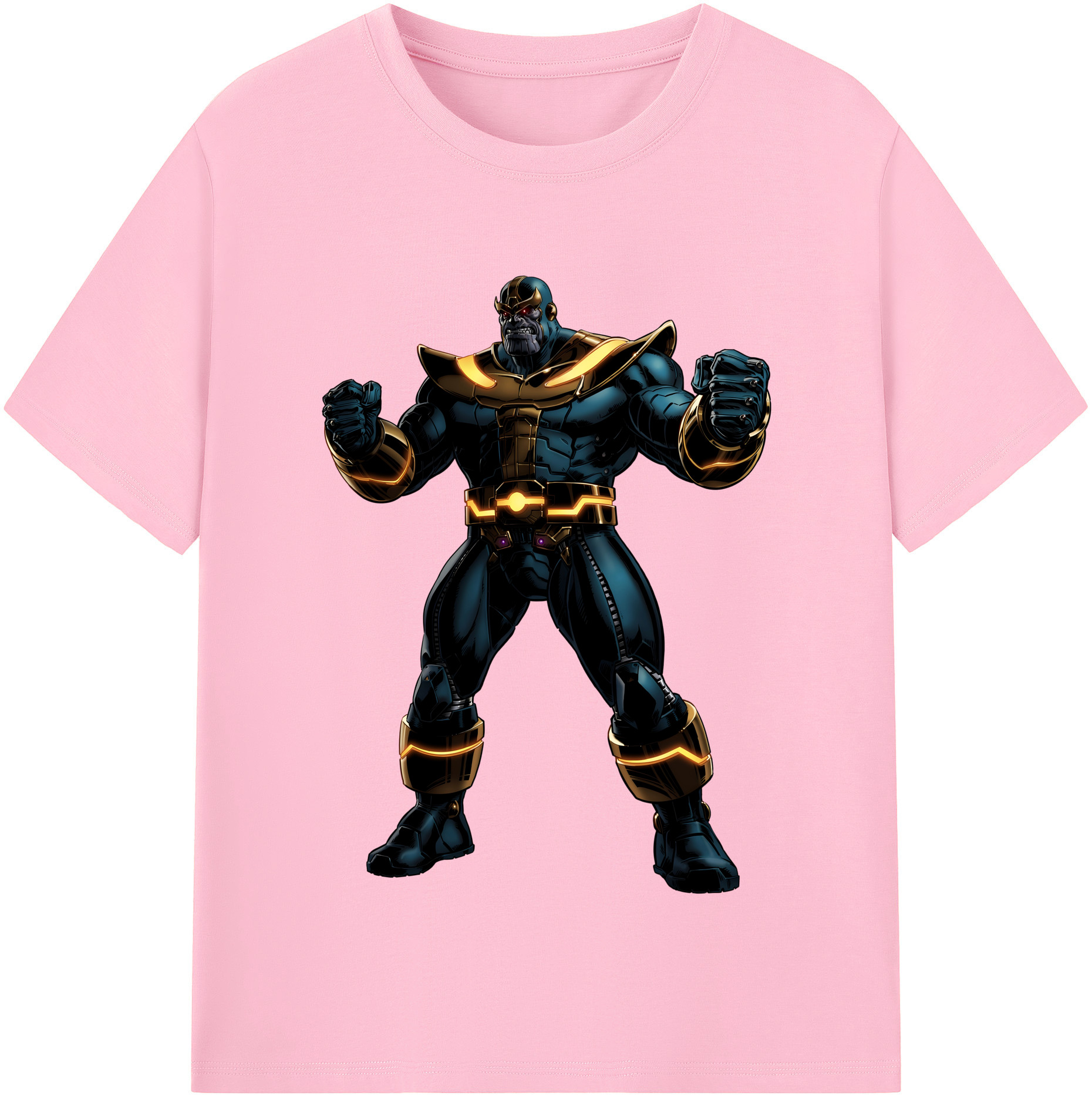 （画像用） アベンジャーズ The Avengers 綿100％半袖Tシャツ（フロントプリント）