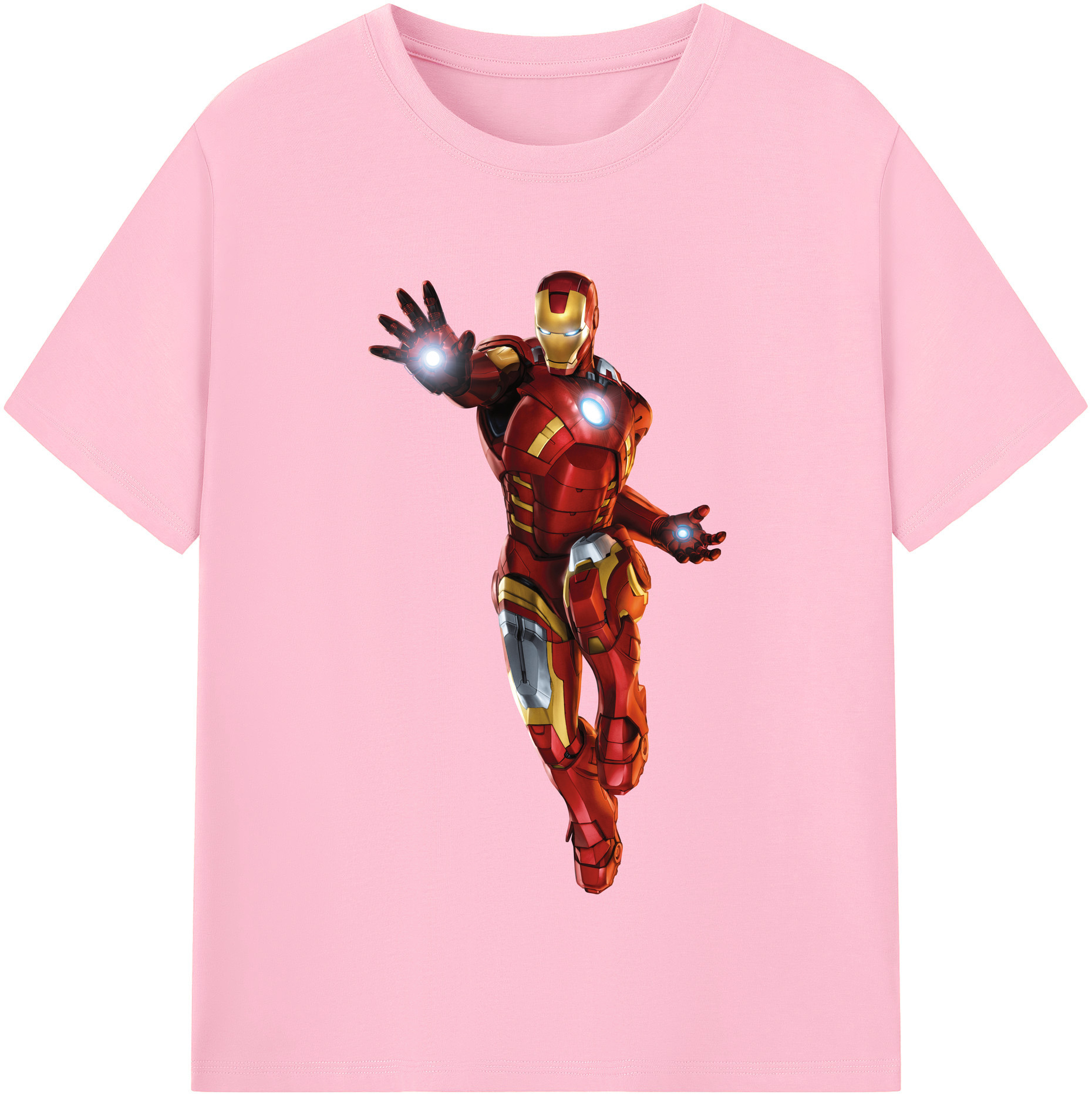（画像用） アベンジャーズ The Avengers 綿100％半袖Tシャツ（フロントプリント）