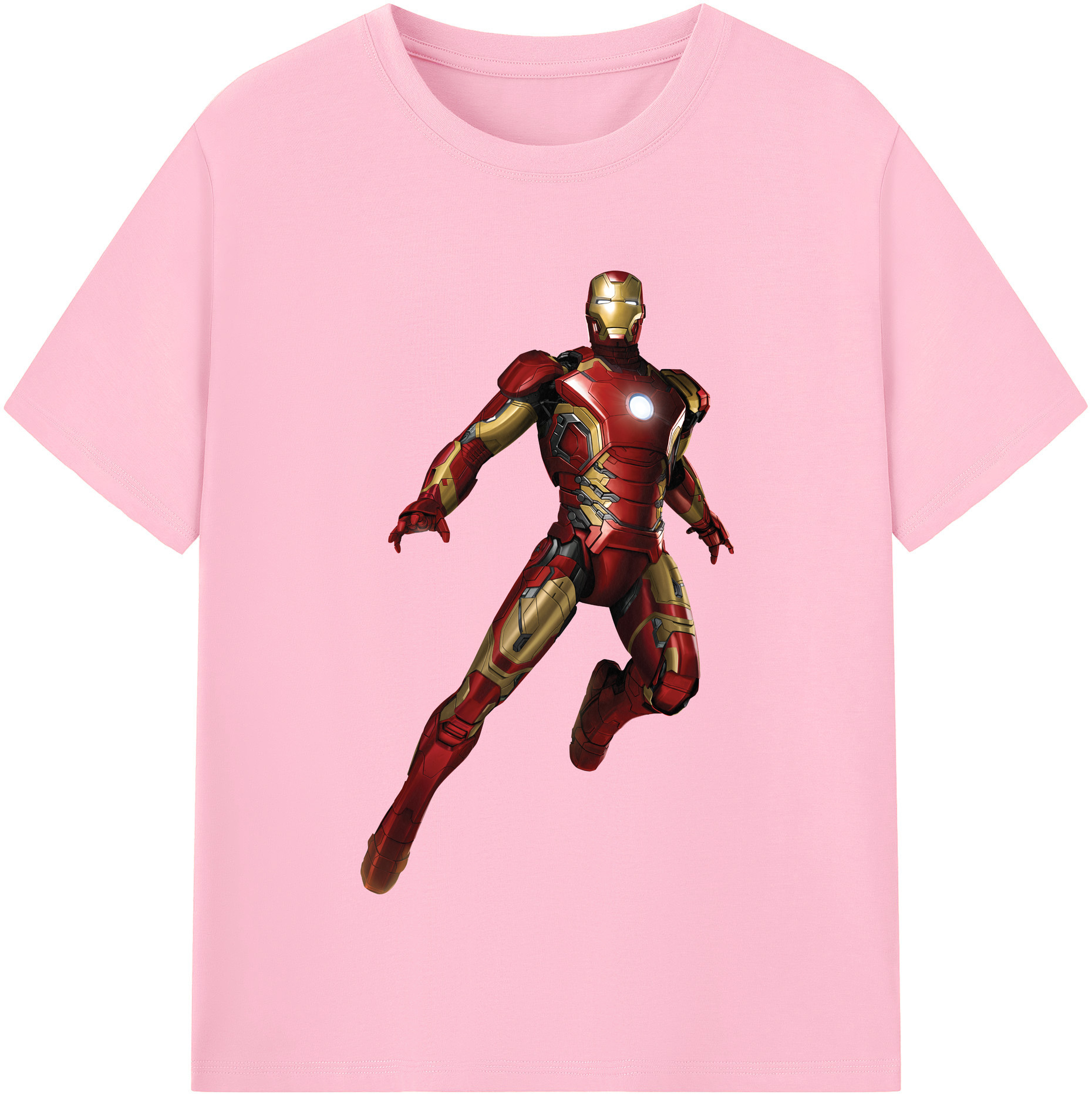 （画像用） アベンジャーズ The Avengers 綿100％半袖Tシャツ（フロントプリント）