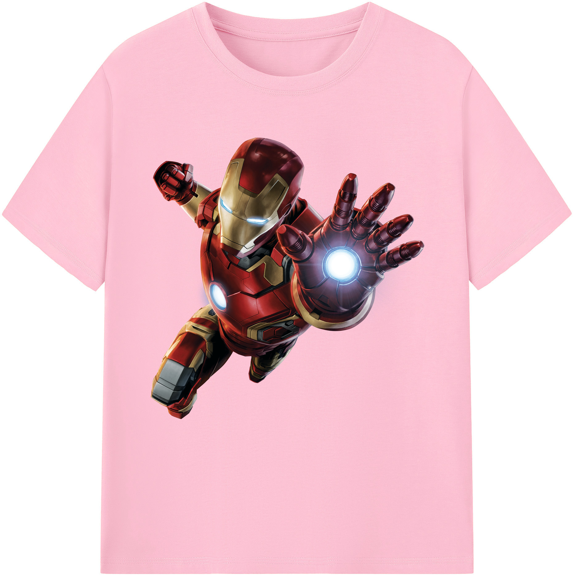 （画像用） アベンジャーズ The Avengers 綿100％半袖Tシャツ（フロントプリント）