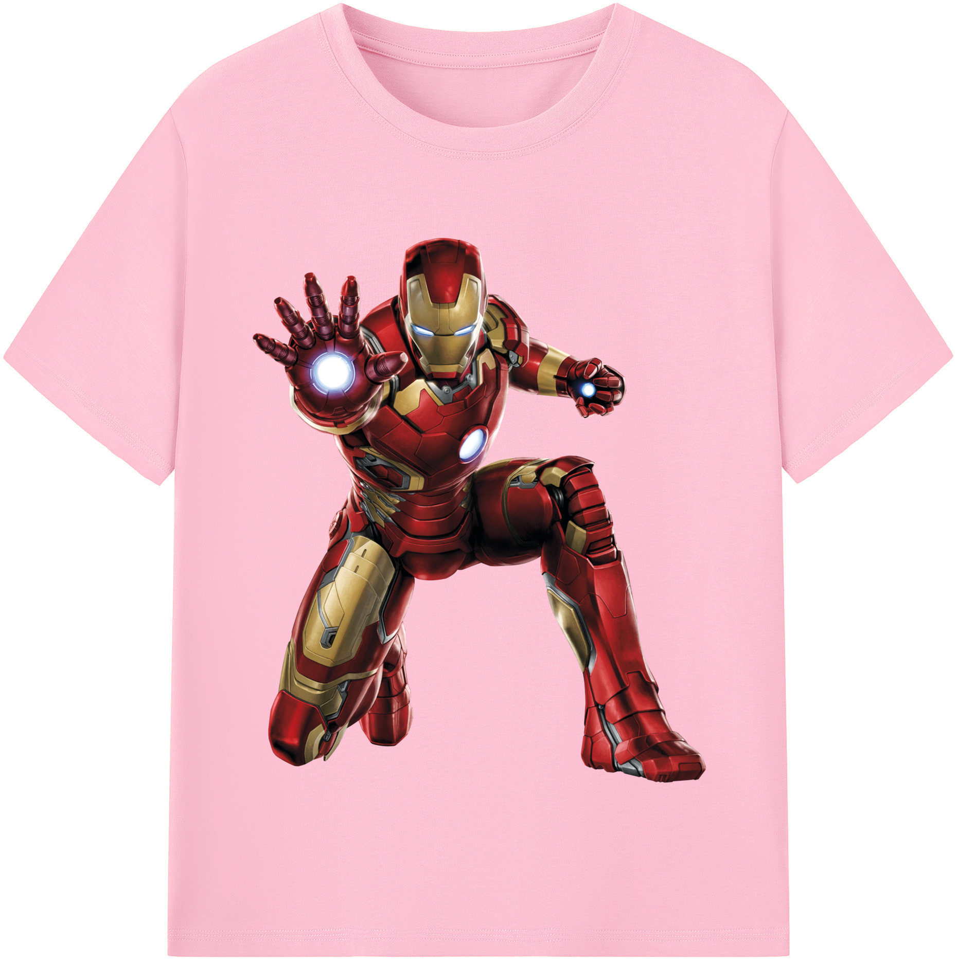 （画像用） アベンジャーズ The Avengers 綿100％半袖Tシャツ（フロントプリント）