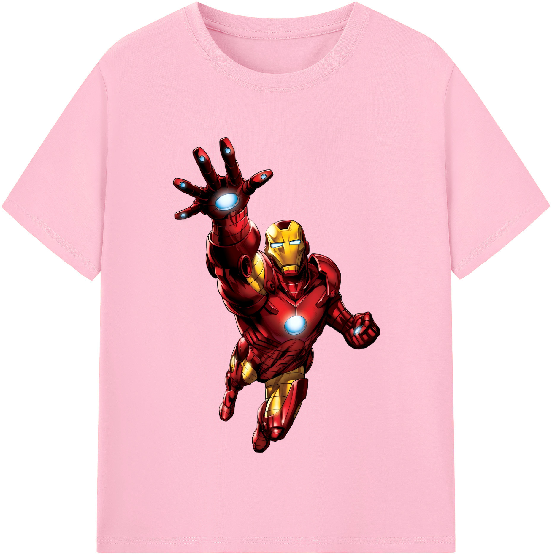 （画像用） アベンジャーズ The Avengers 綿100％半袖Tシャツ（フロントプリント）