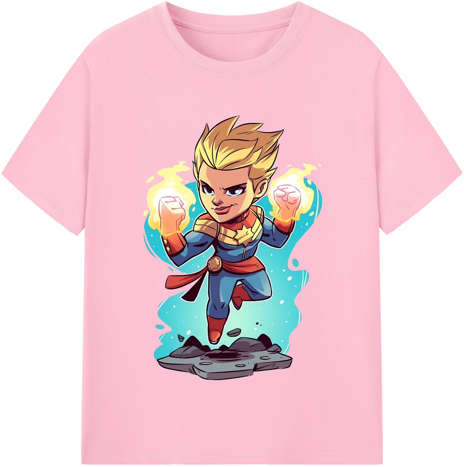 （画像用） アベンジャーズ The Avengers 綿100％半袖Tシャツ（フロントプリント）