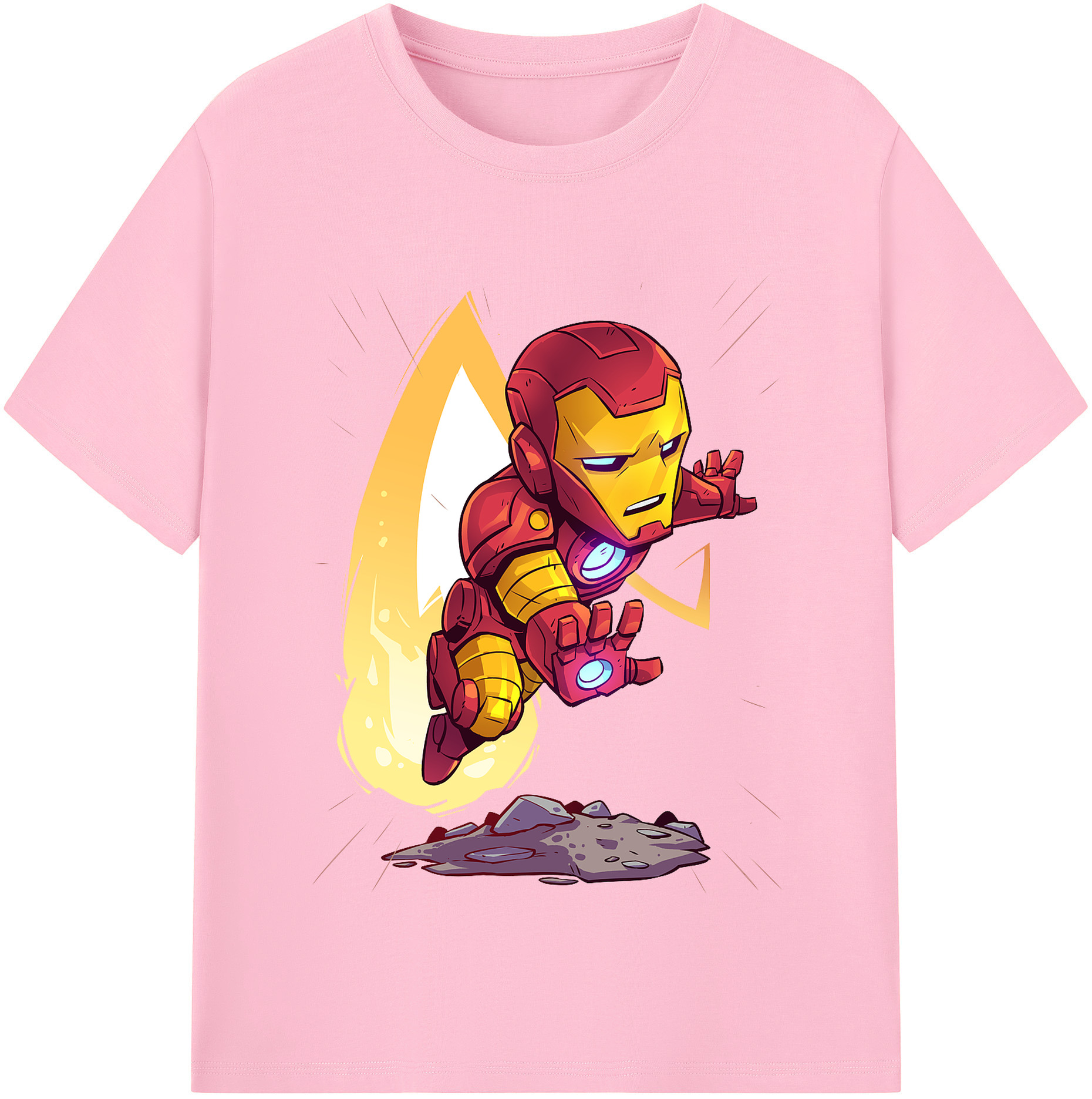 （画像用） アベンジャーズ The Avengers 綿100％半袖Tシャツ（フロントプリント）