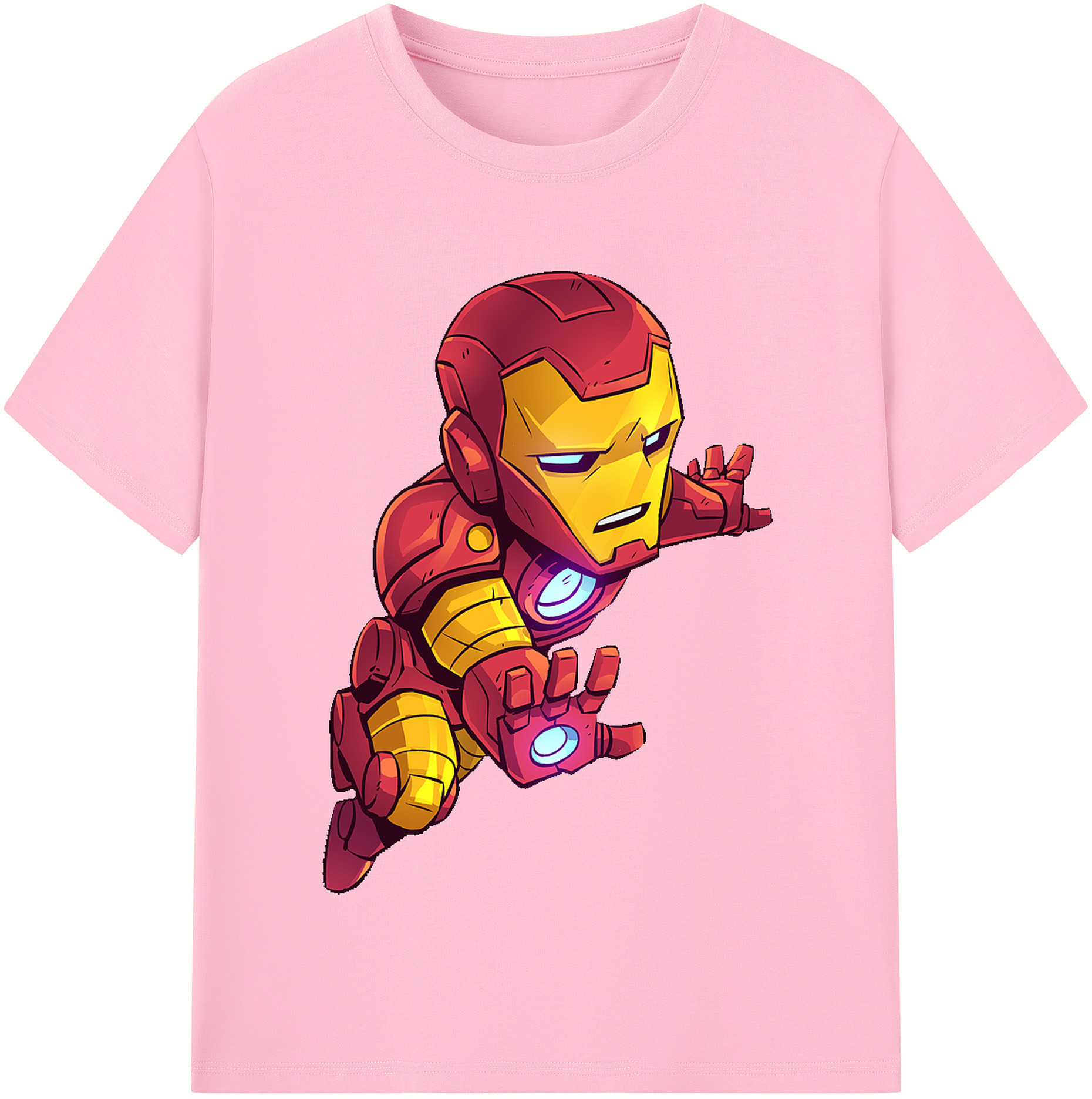 （画像用） アベンジャーズ The Avengers 綿100％半袖Tシャツ（フロントプリント）