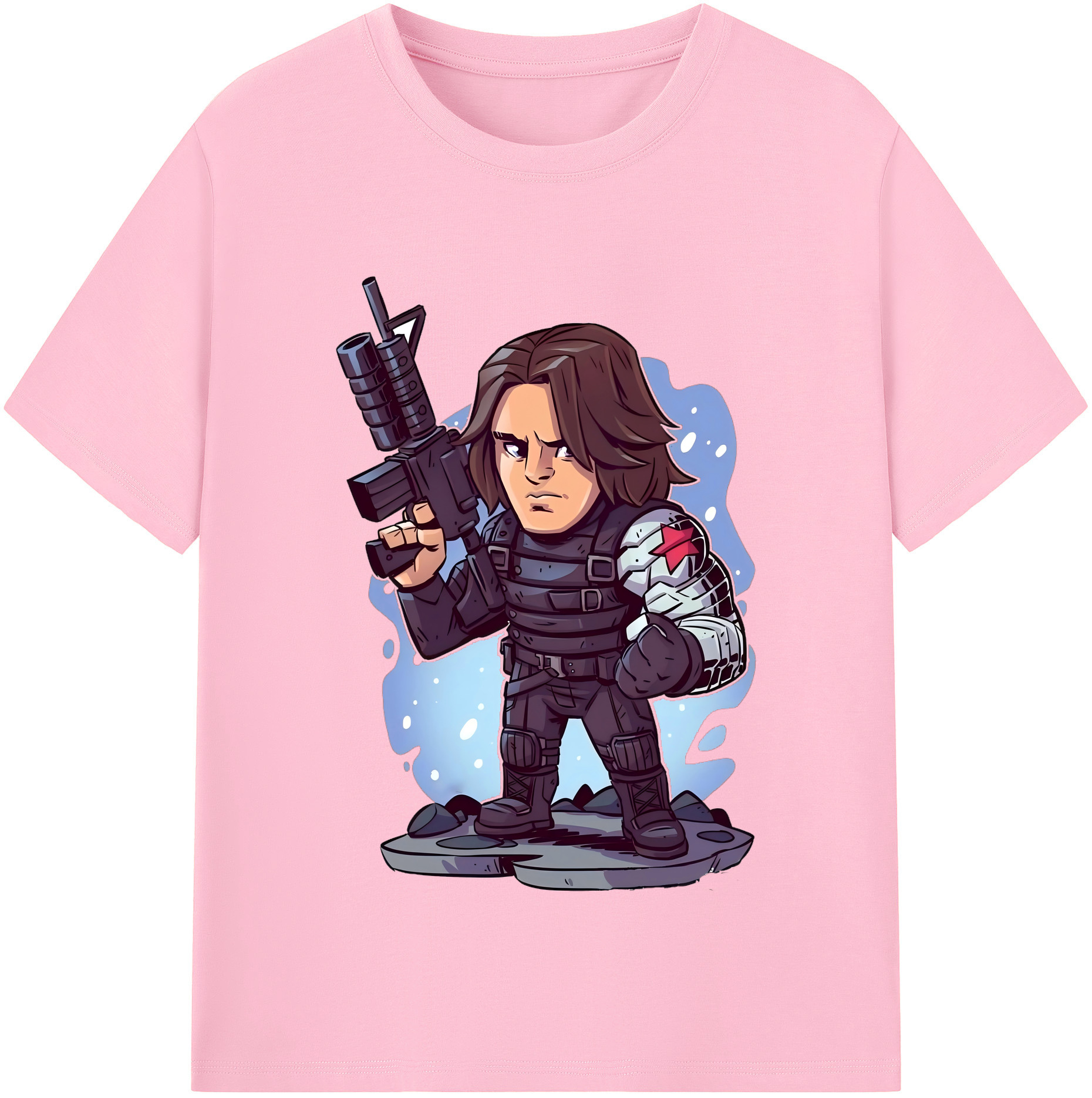 （画像用） アベンジャーズ The Avengers 綿100％半袖Tシャツ（フロントプリント）
