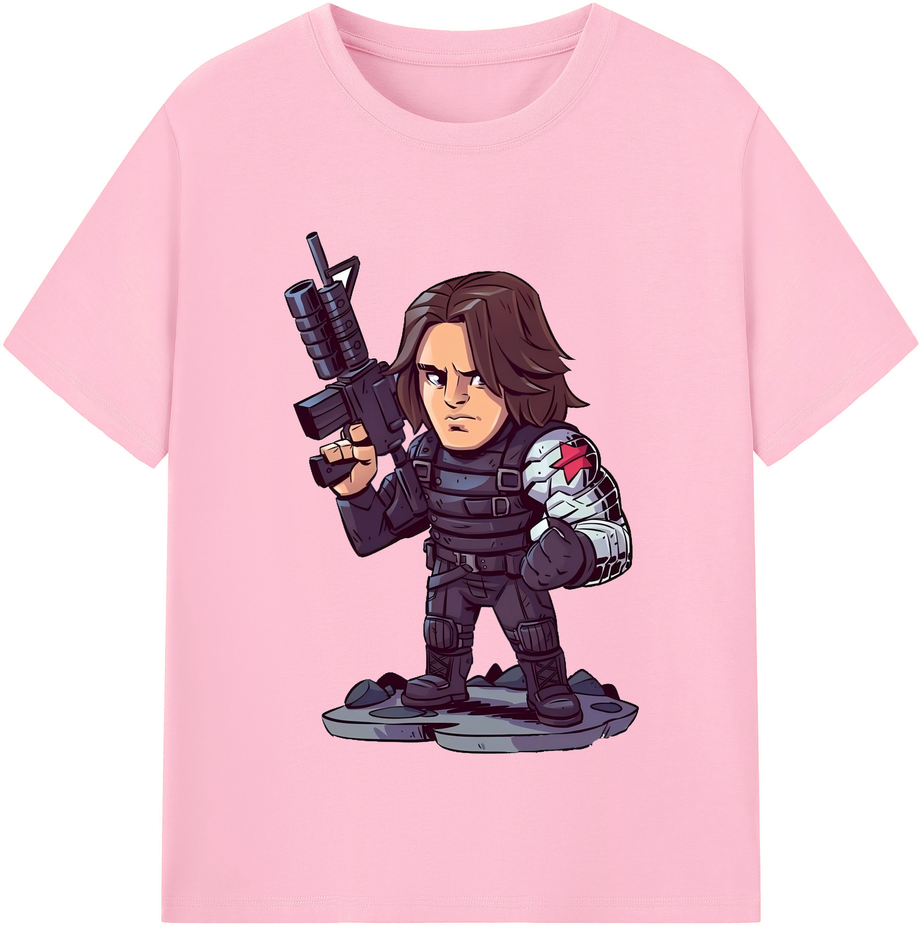 （画像用） アベンジャーズ The Avengers 綿100％半袖Tシャツ（フロントプリント）