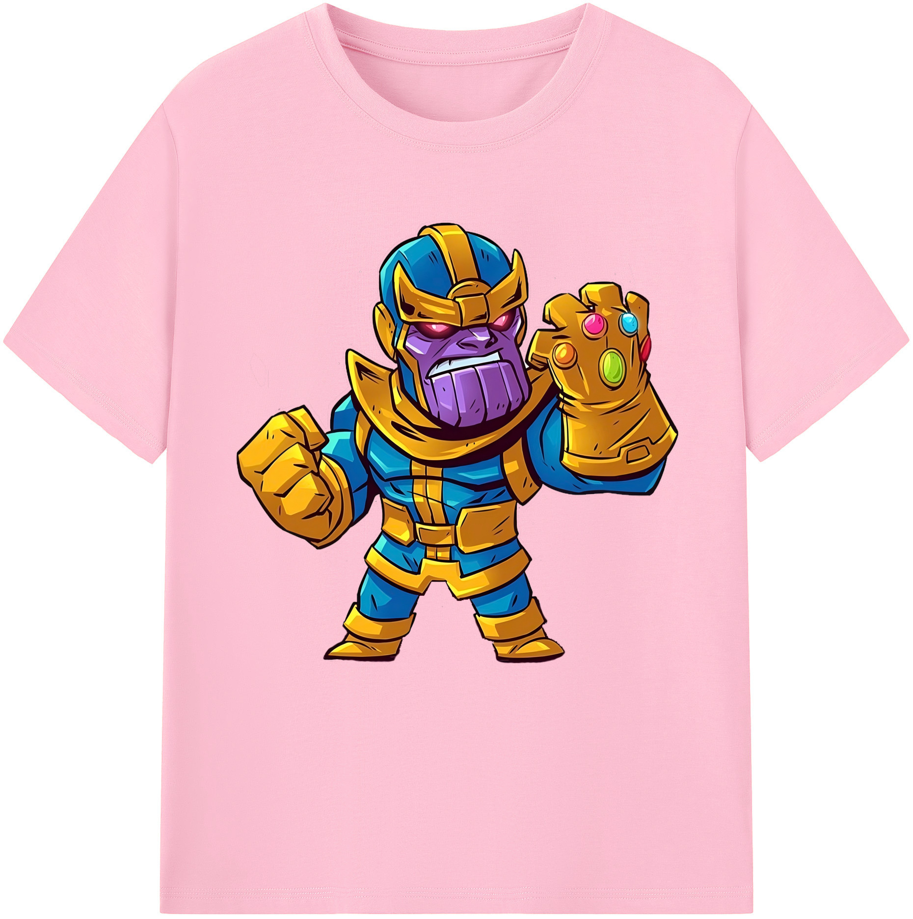 （画像用） アベンジャーズ The Avengers 綿100％半袖Tシャツ（フロントプリント）