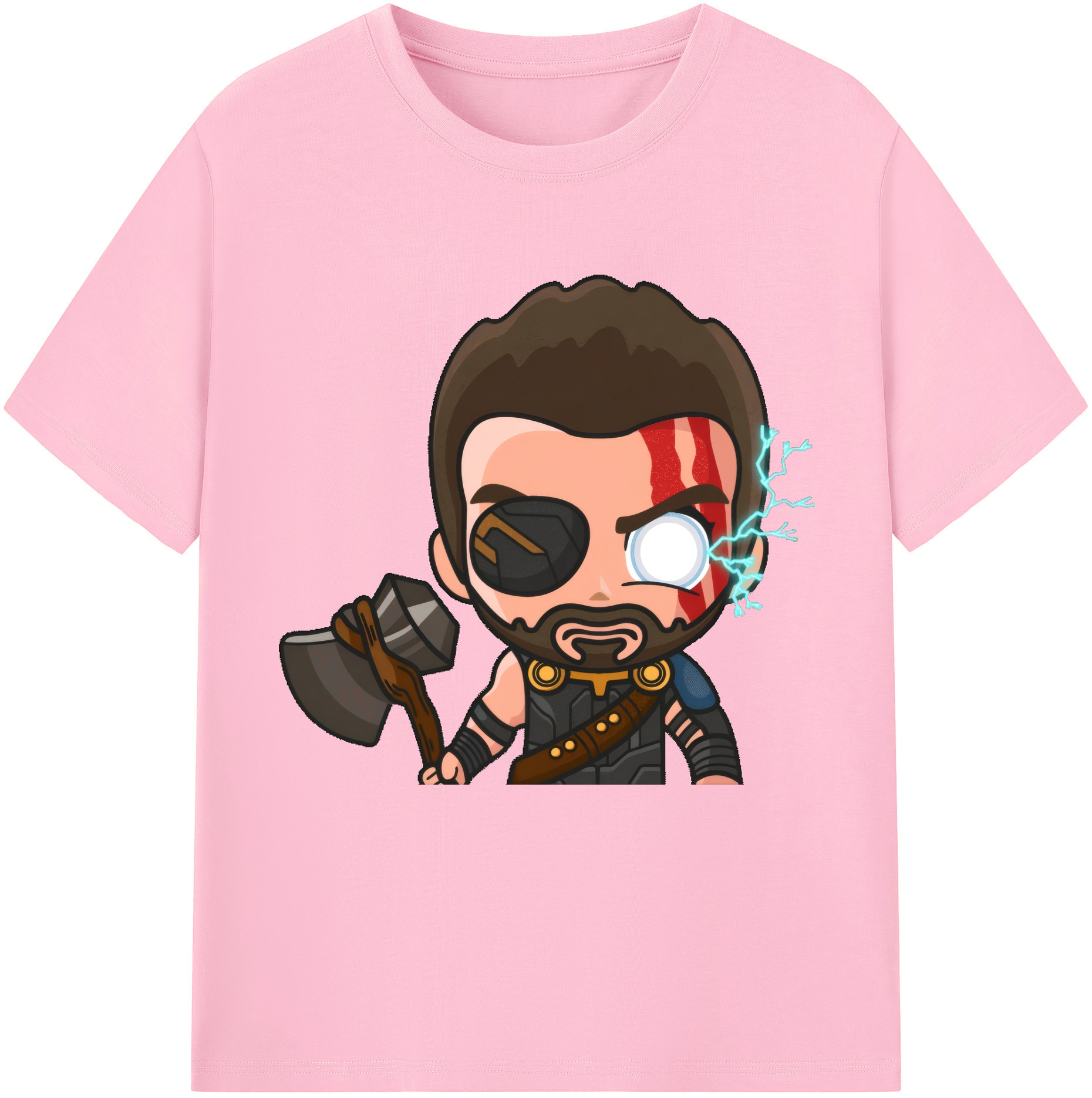 （画像用） アベンジャーズ The Avengers 綿100％半袖Tシャツ（フロントプリント）