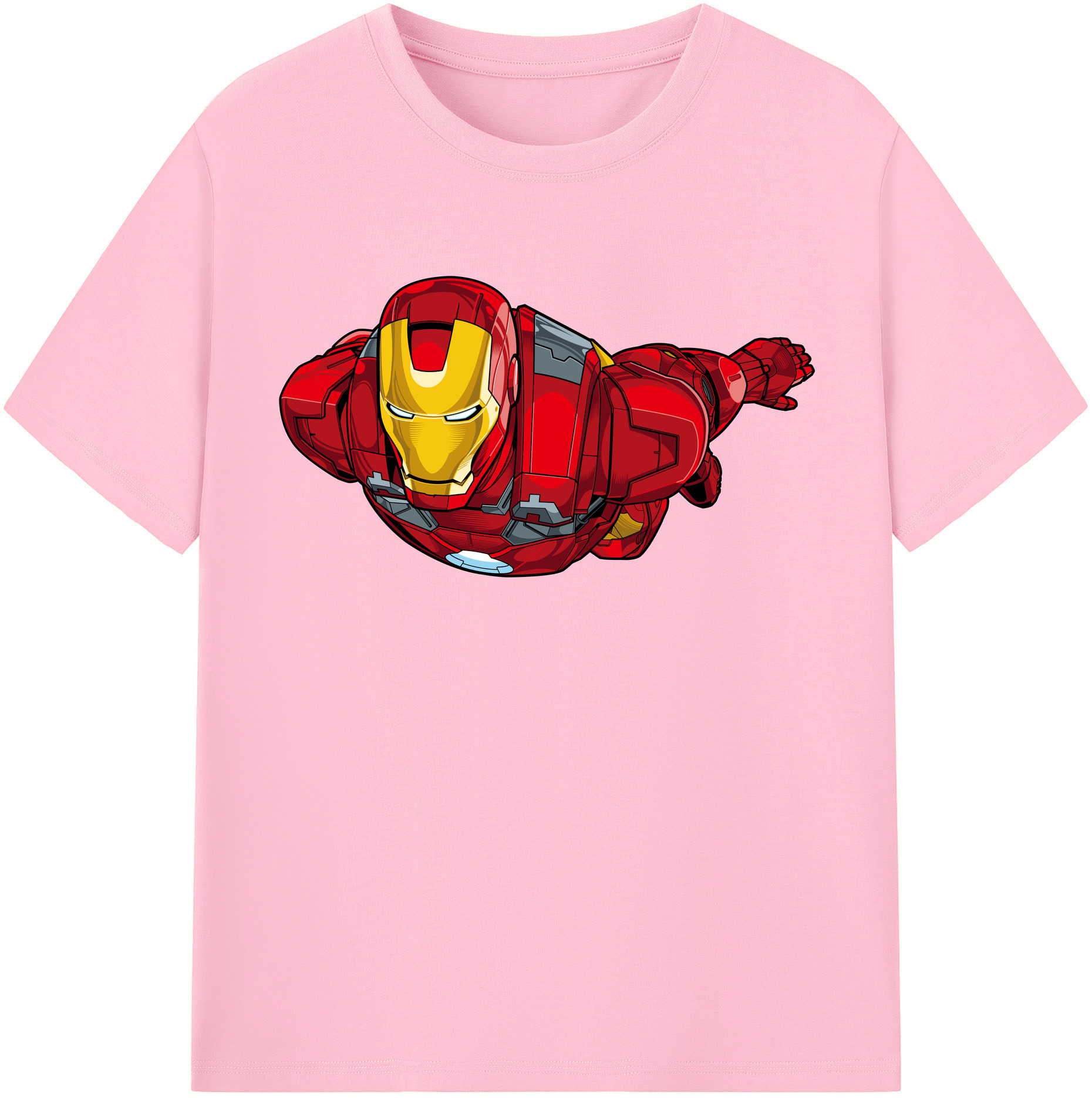（画像用） アベンジャーズ The Avengers 綿100％半袖Tシャツ（フロントプリント）