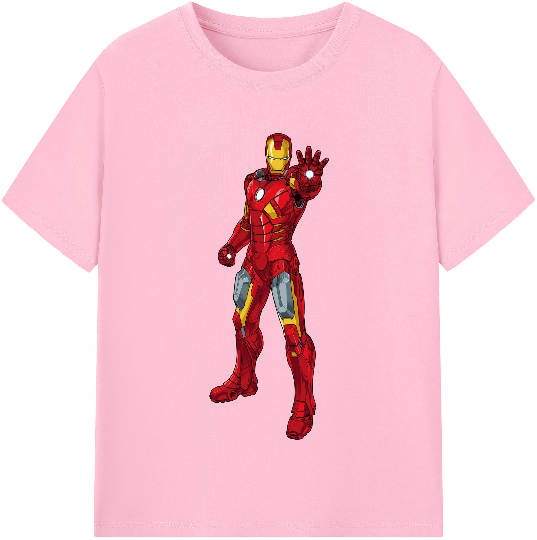 （画像用） アベンジャーズ The Avengers 綿100％半袖Tシャツ（フロントプリント）