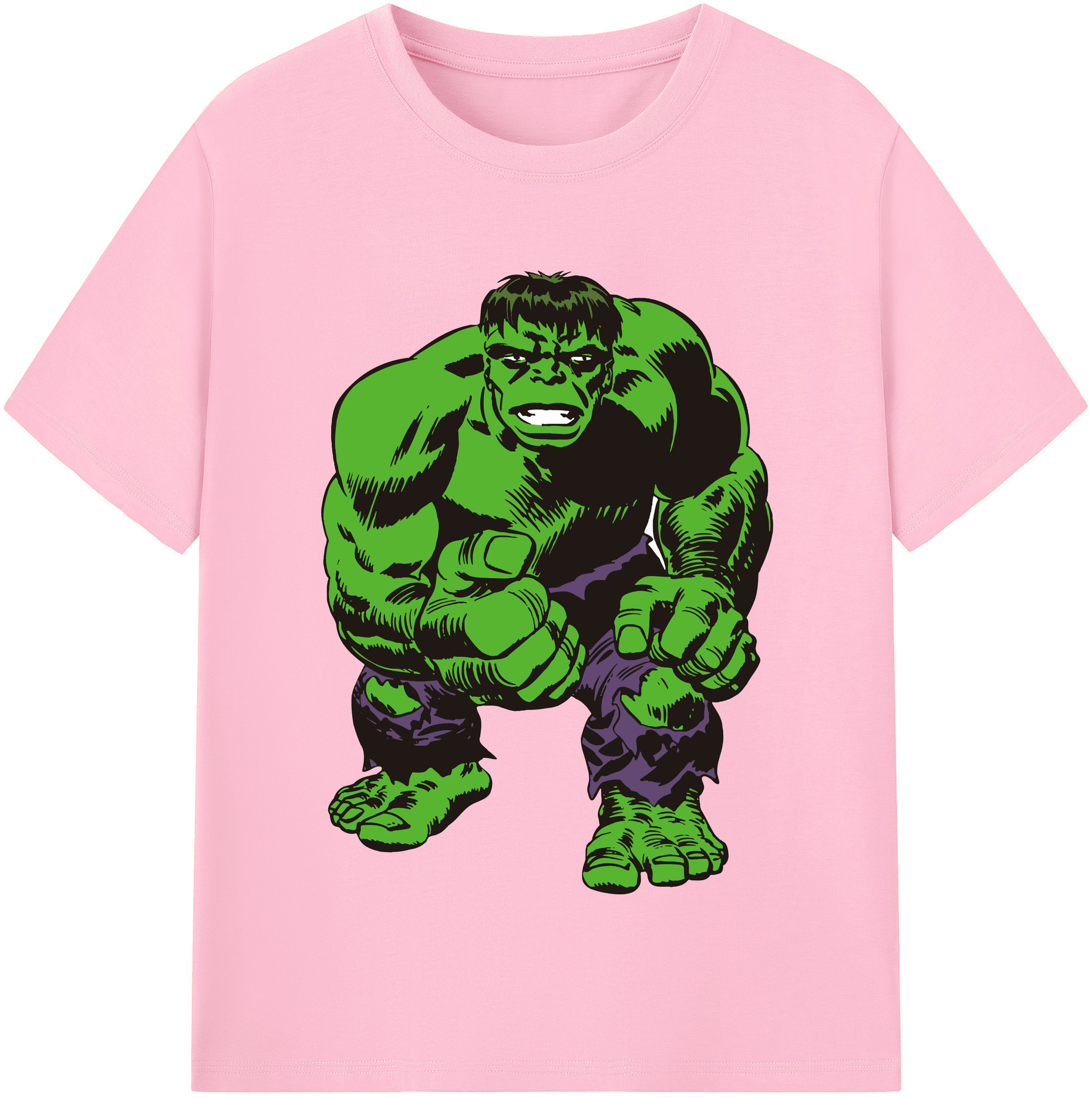 （画像用） アベンジャーズ The Avengers 綿100％半袖Tシャツ（フロントプリント）