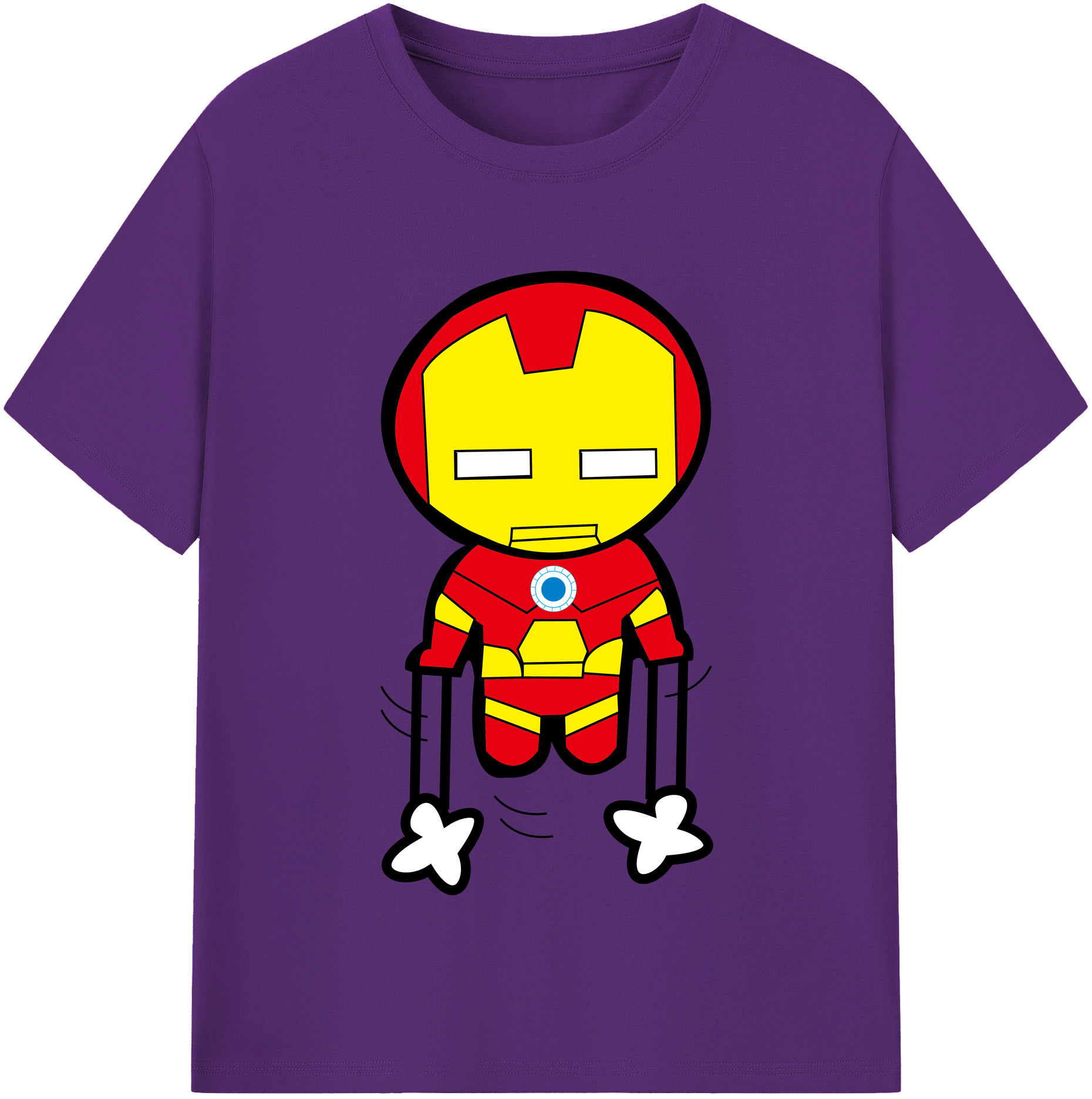 （画像用） アベンジャーズ The Avengers 綿100％半袖Tシャツ（フロントプリント）