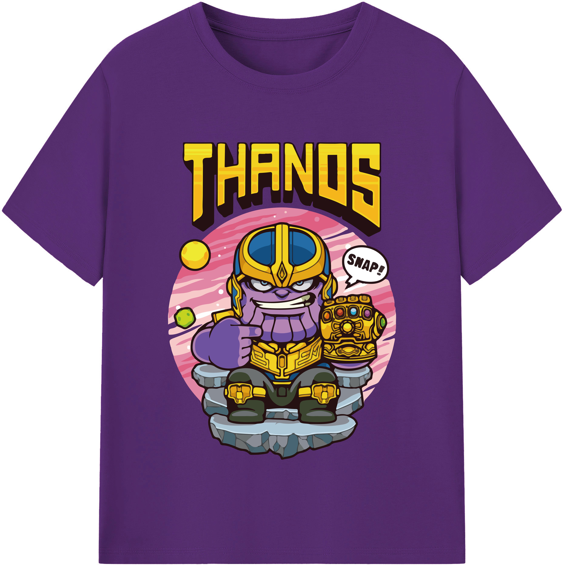 （画像用） アベンジャーズ The Avengers 綿100％半袖Tシャツ（フロントプリント）