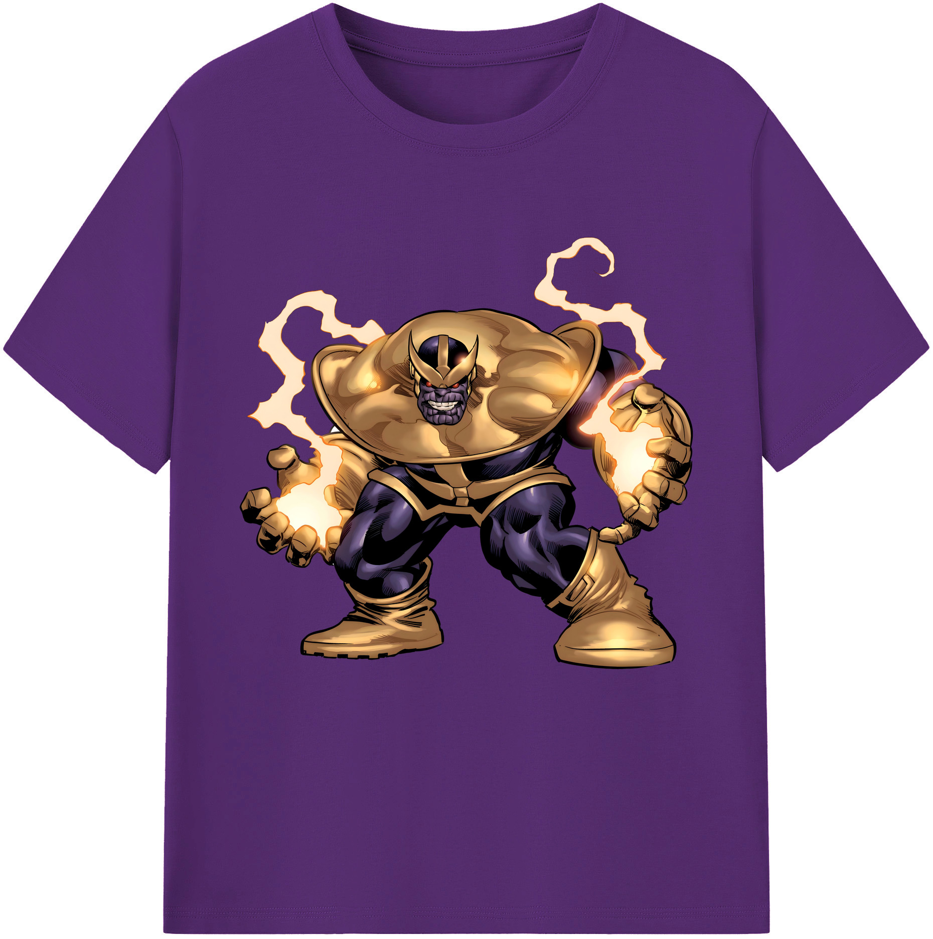 （画像用） アベンジャーズ The Avengers 綿100％半袖Tシャツ（フロントプリント）