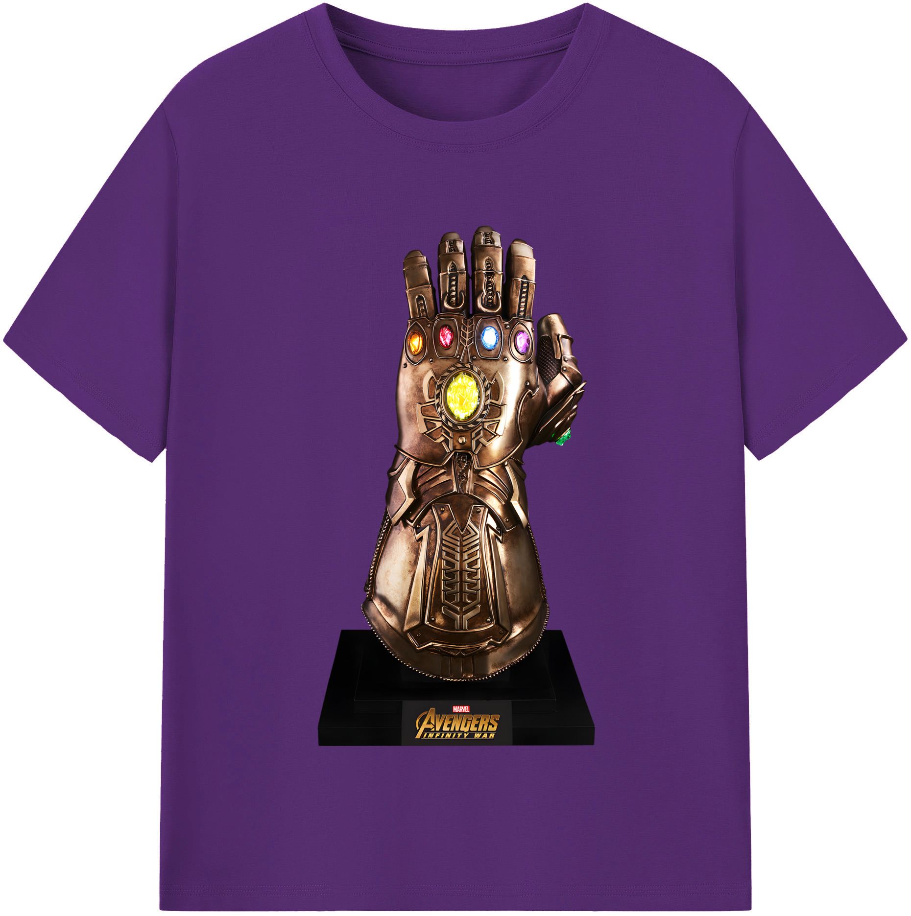 （画像用） アベンジャーズ The Avengers 綿100％半袖Tシャツ（フロントプリント）