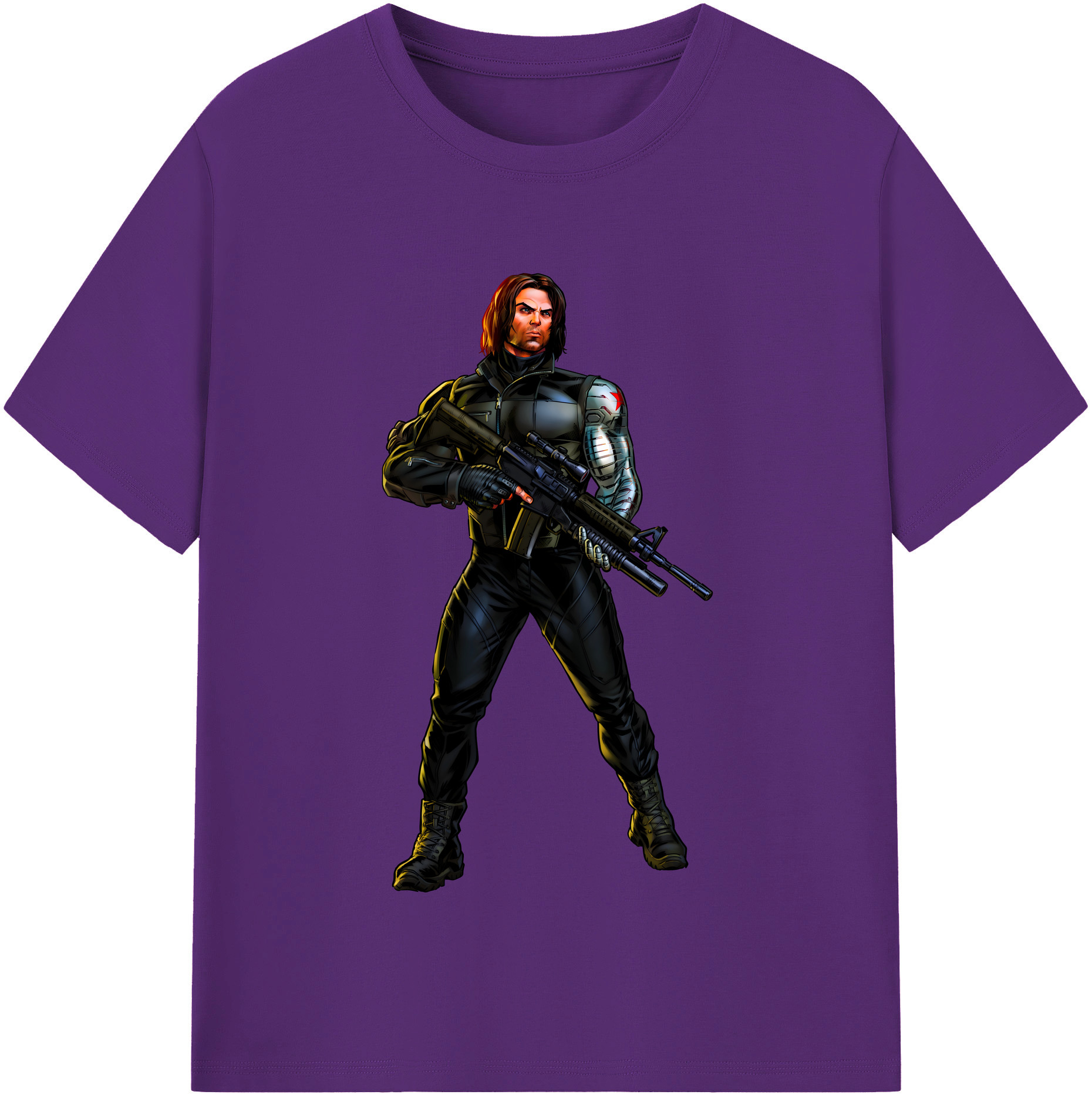 （画像用） アベンジャーズ The Avengers 綿100％半袖Tシャツ（フロントプリント）